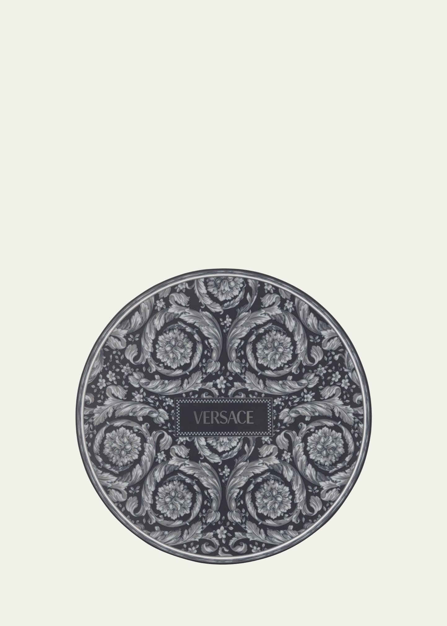 Versace X Rosenthal Barocco Haze Service Plate In Haze
