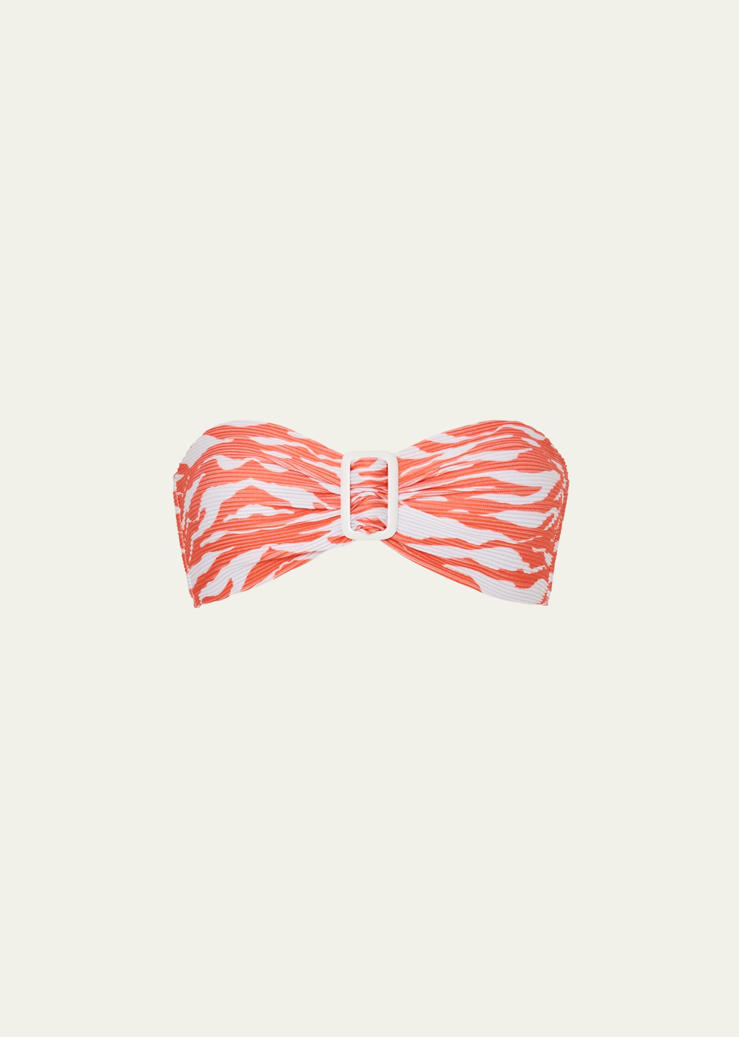 Margot Wild Stripes Bandeau Bikini Top