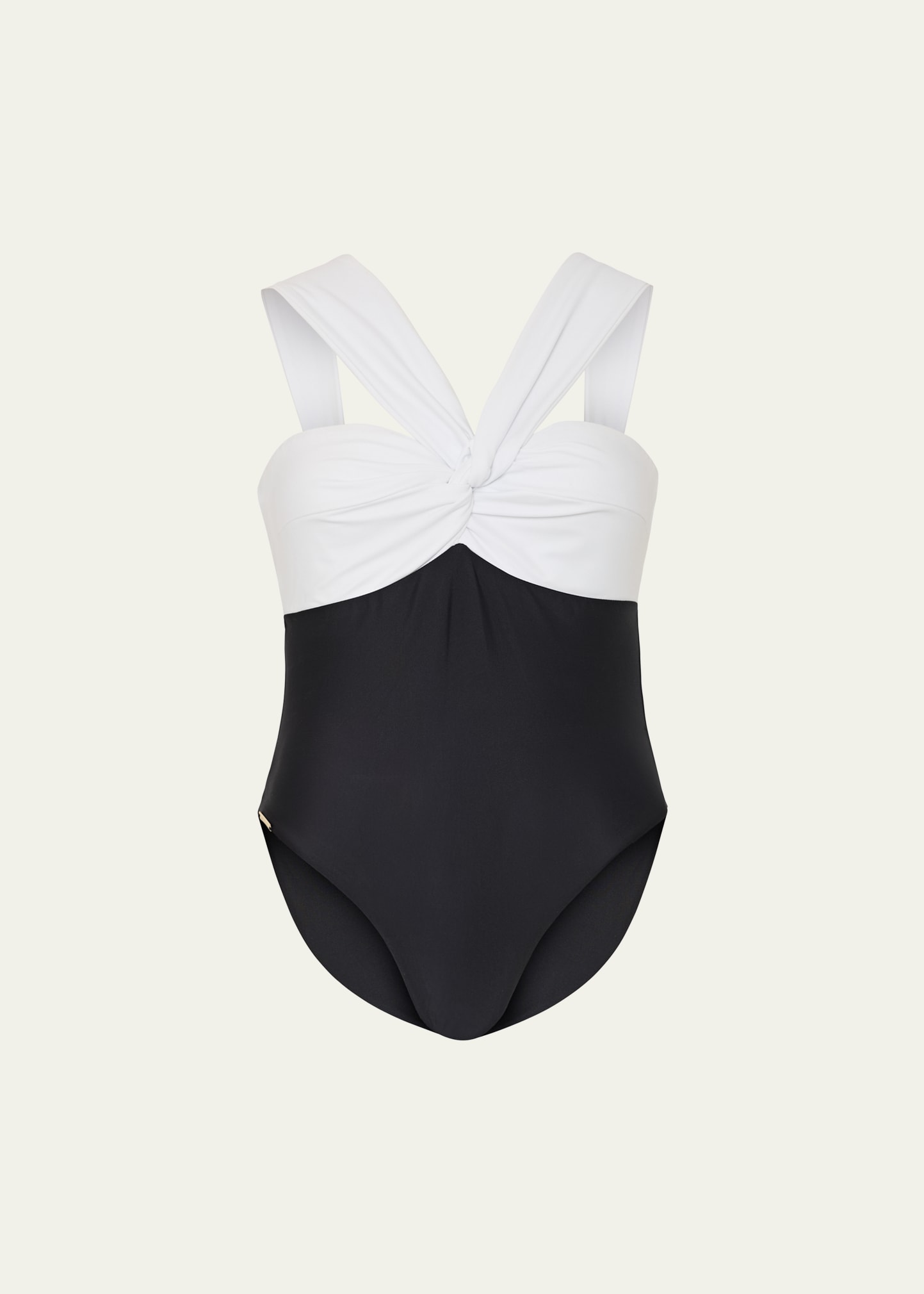 Betsy Colorblock One-Piece Swimsuit