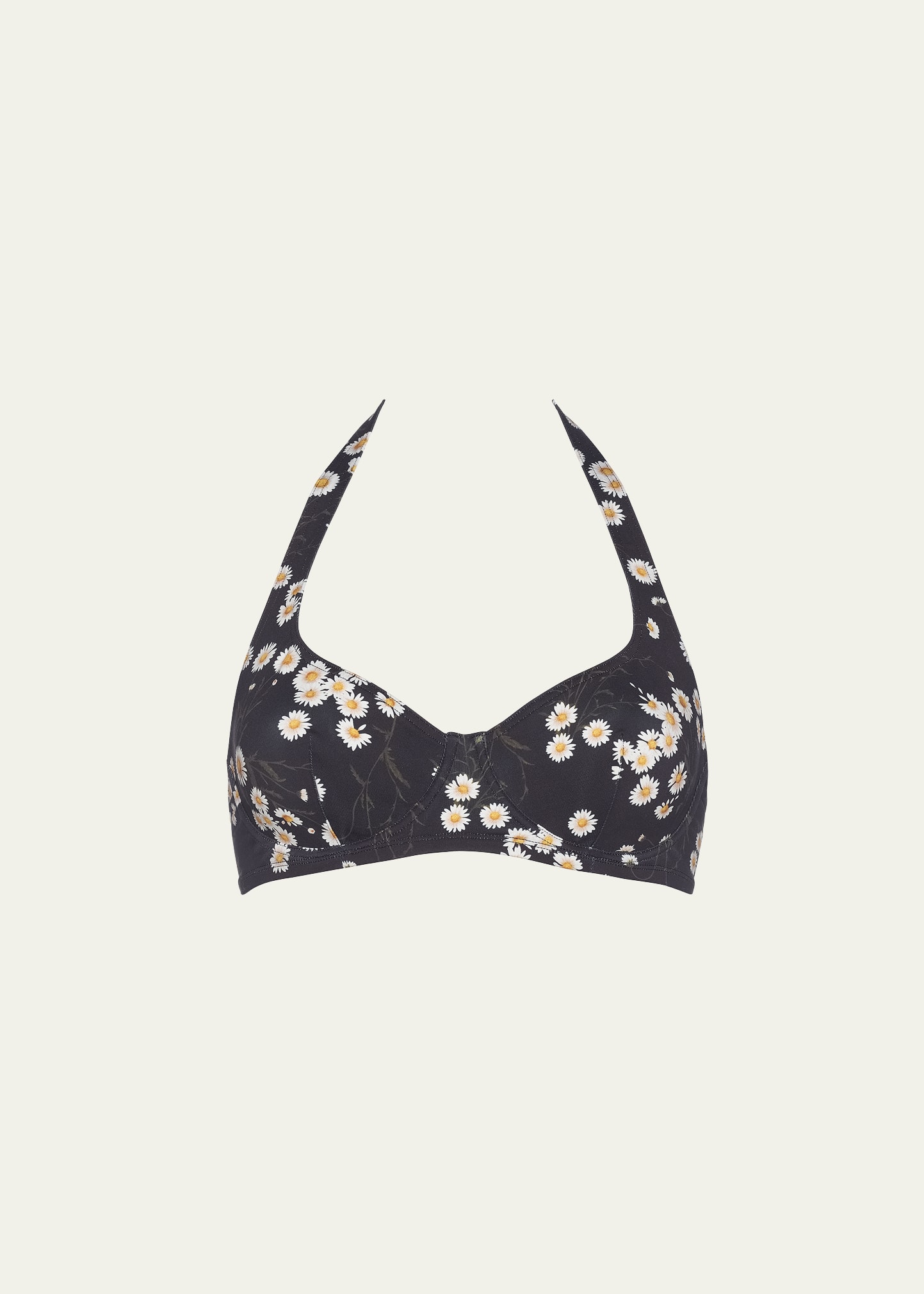 Eres Passionnel Floral-print Bikini Top In Imprime Romance