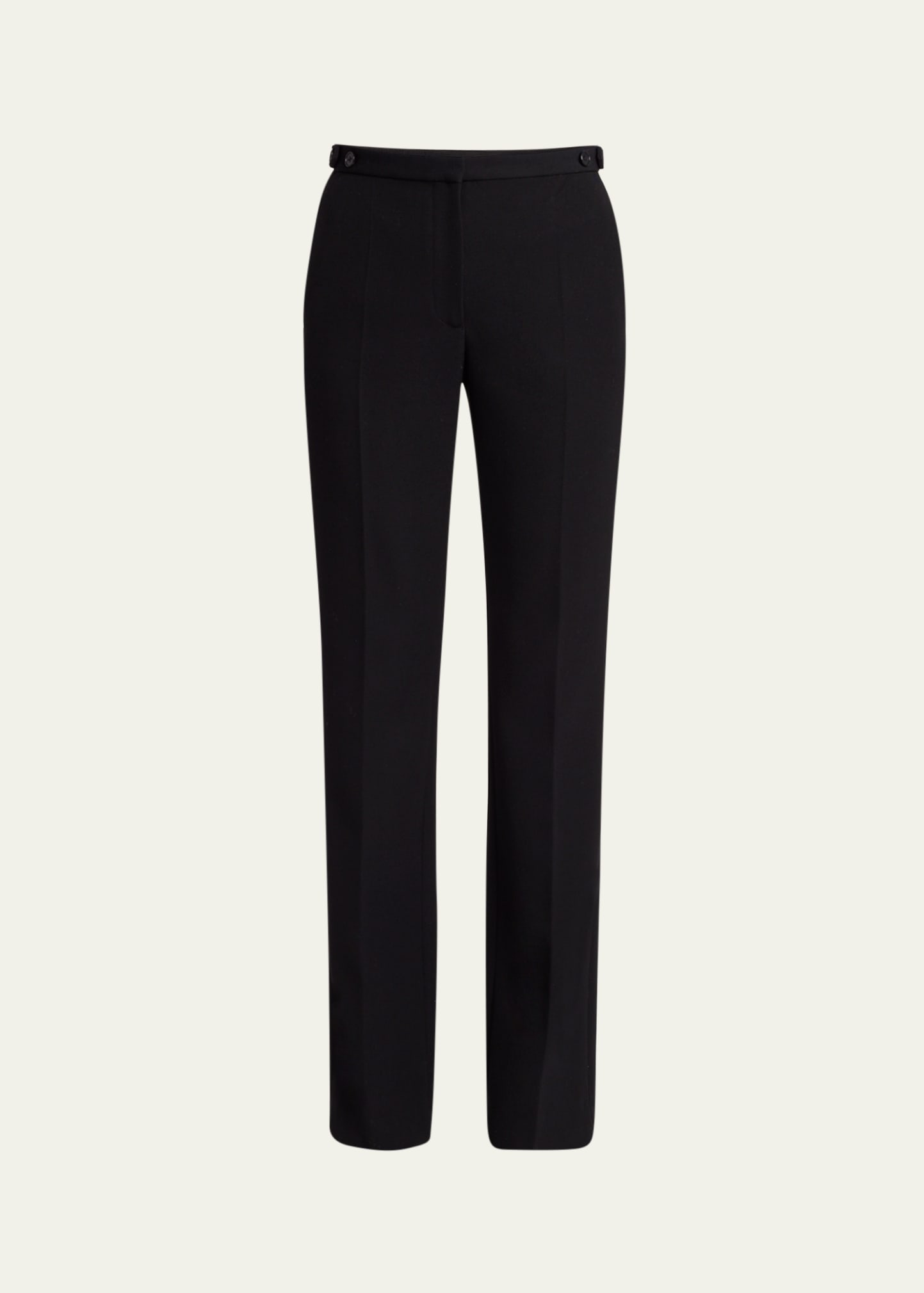 The Row Black Gala Trousers In Black