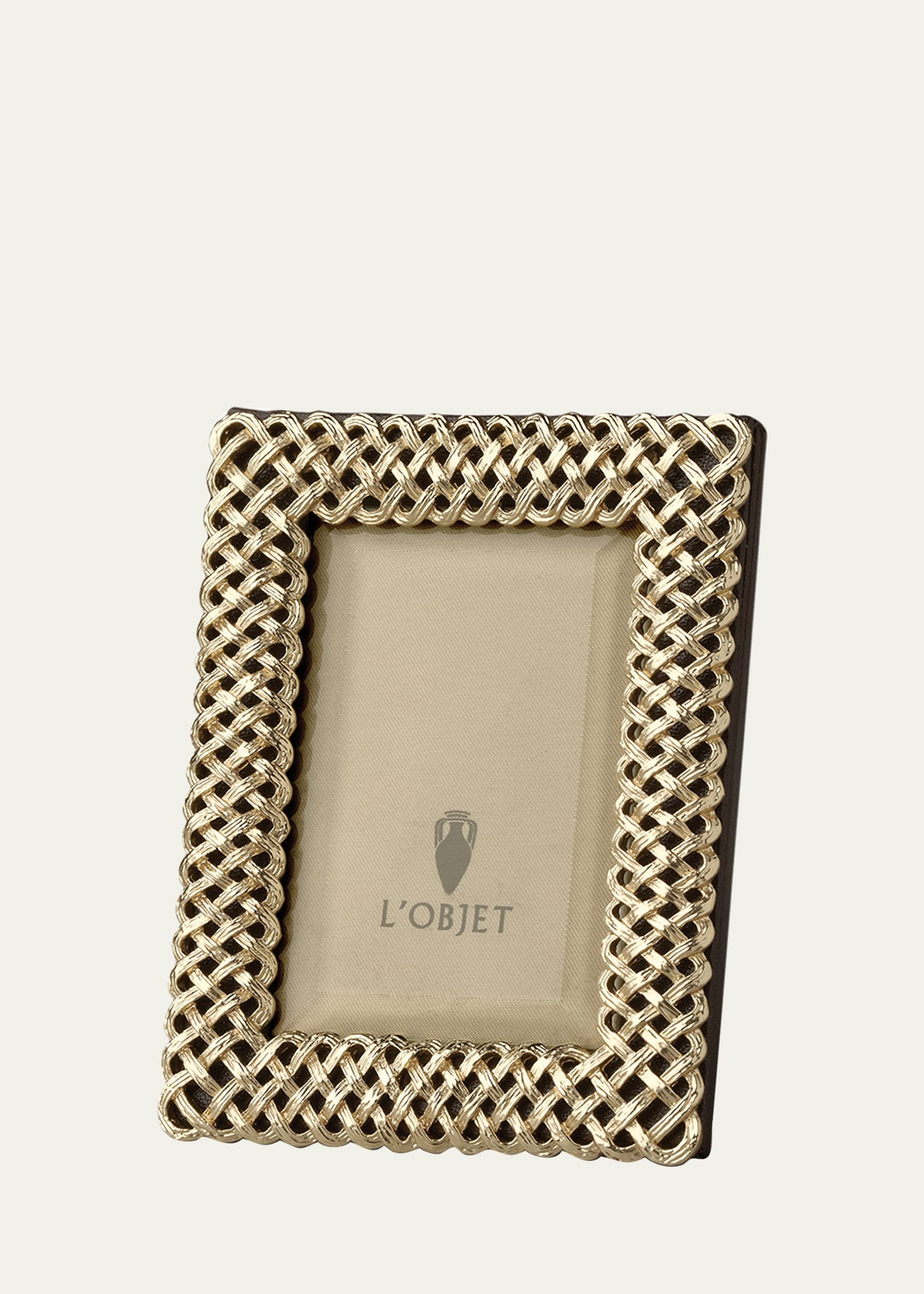 L'objet 2x3 Gold Braid Frame