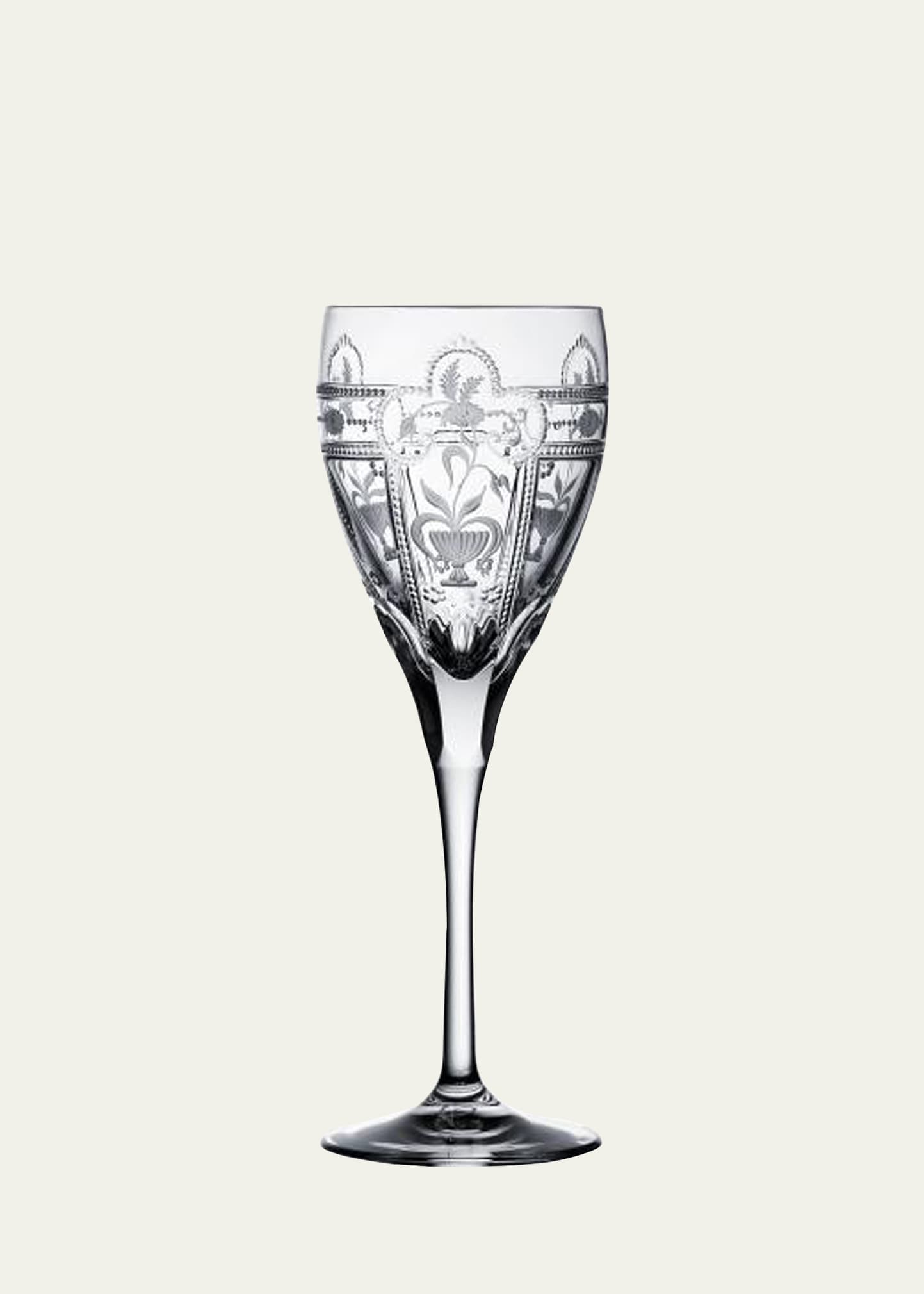 Varga Crystal Wine Glass