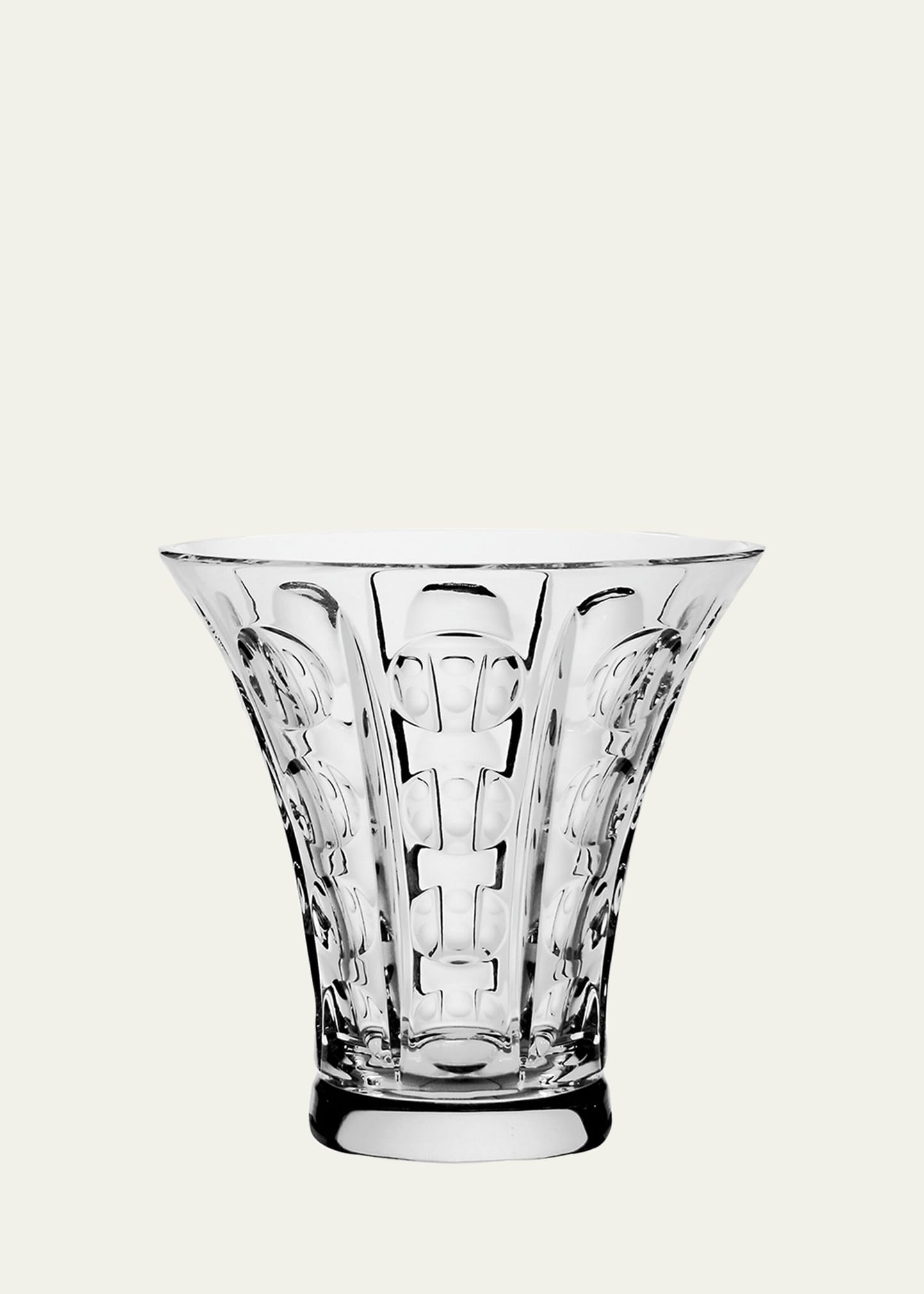 William Yeoward Crystal Odette Conversation Vase In Transparent