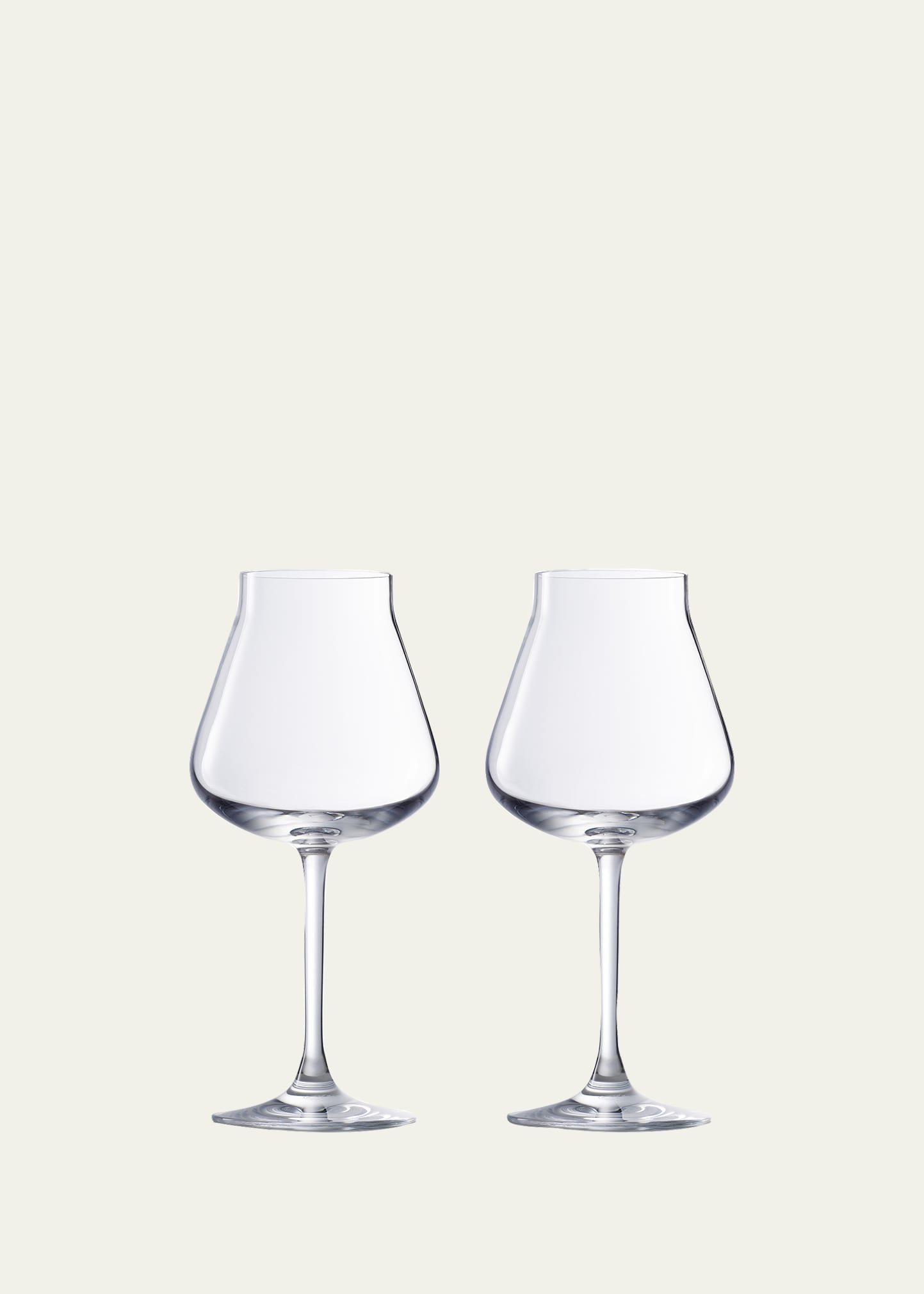 Baccarat Chateau White Wine Glasses, Set Of 2