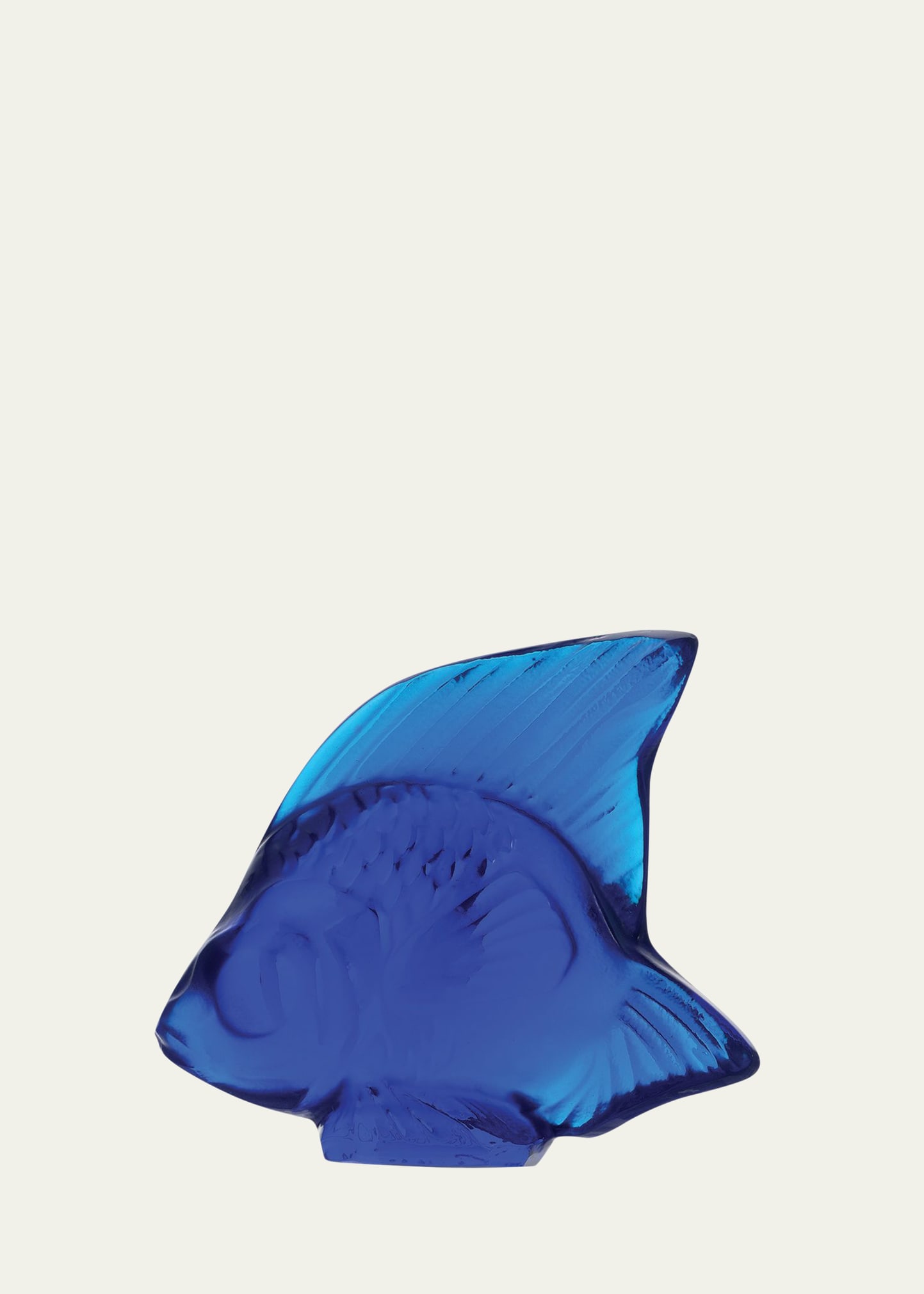 Lalique Fish Blu-Cap Ferrat Objet