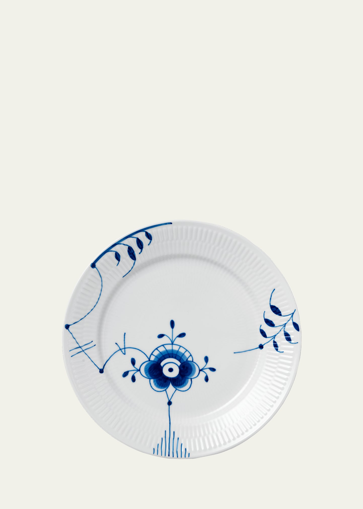 Blue Fluted Mega #6 Dinner Plate
