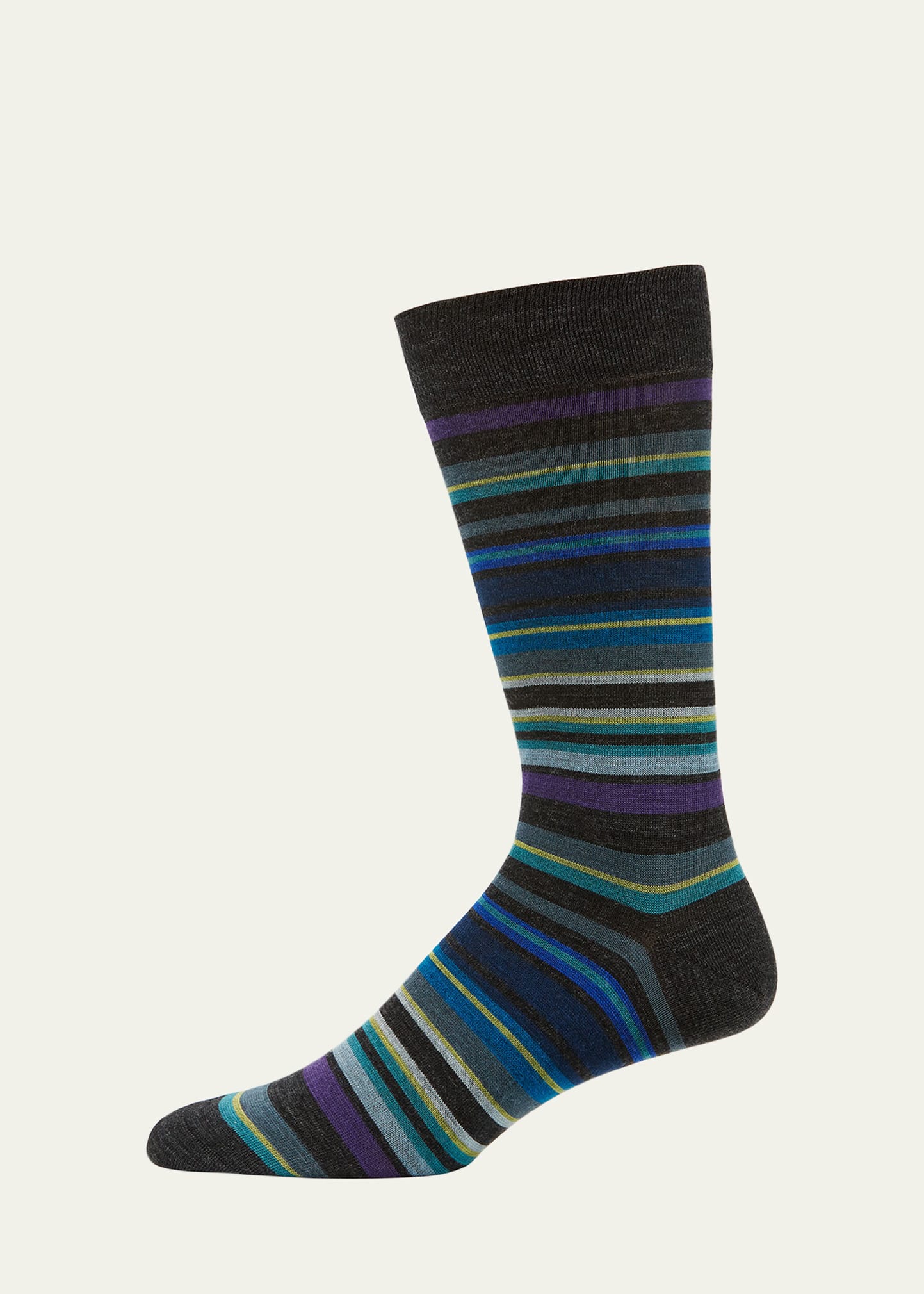 Quaker Stripe Dress Socks