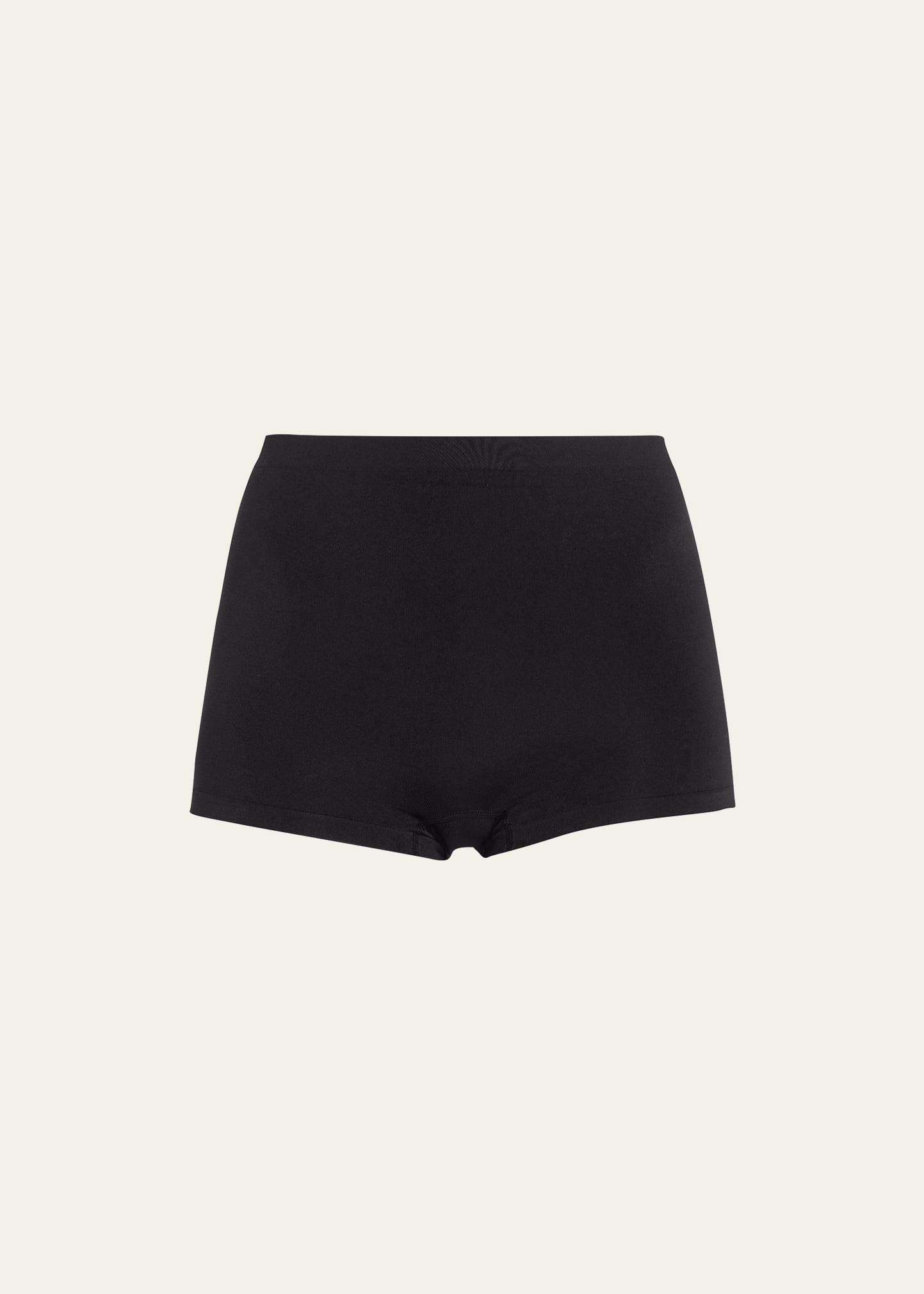 Hanro Touch Feeling Stretch-jersey Boy Shorts In Black