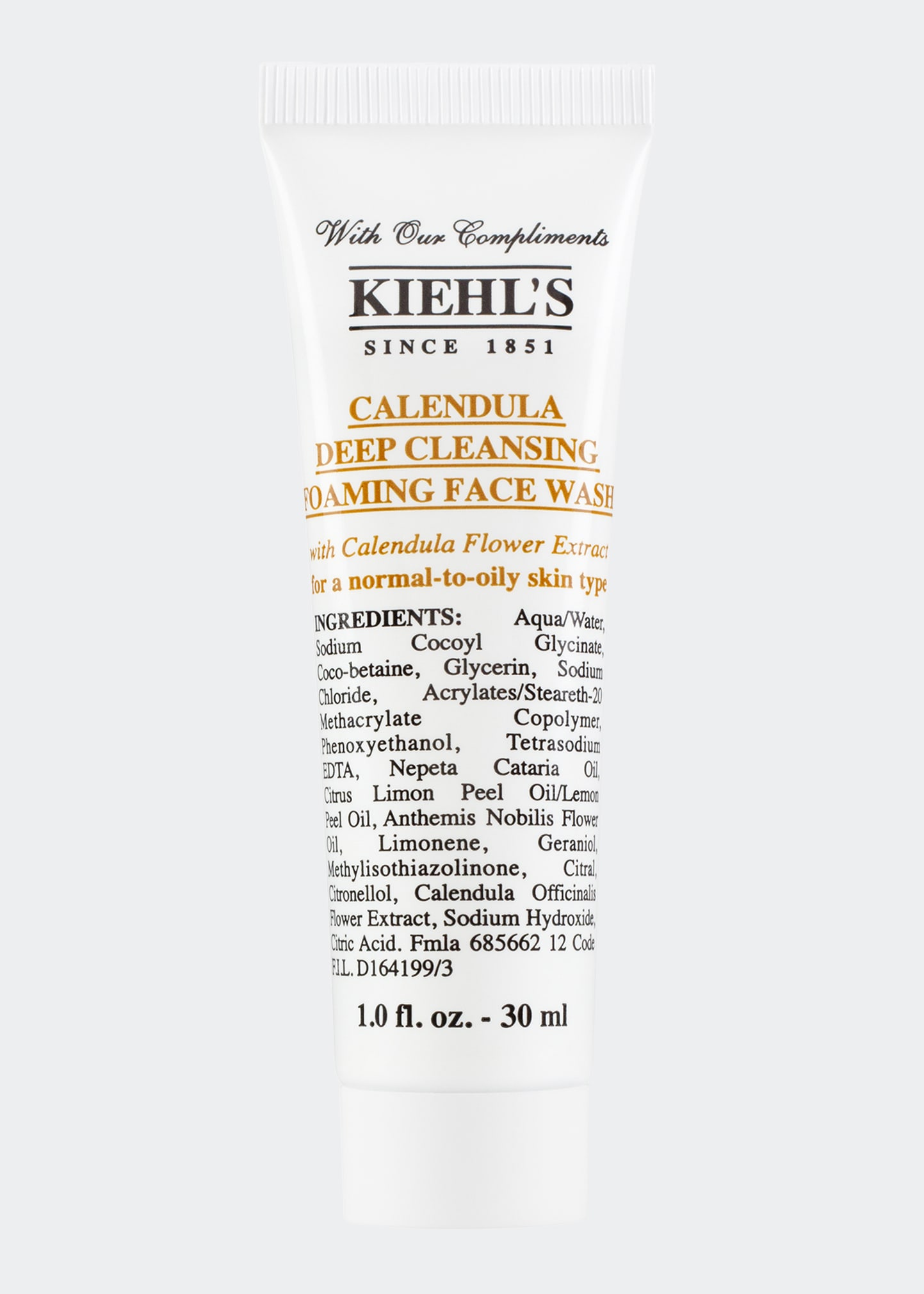 Calendula Wash, Yours with any $50 Kiehl's Since 1851 Purchase