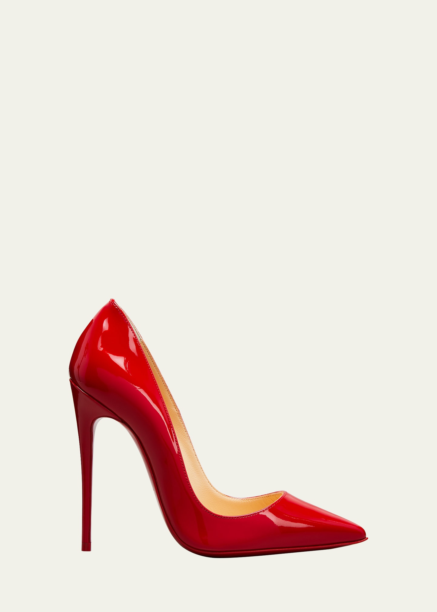 Christian Louboutin So Kate Patent Pointed-toe Red Sole Pump
