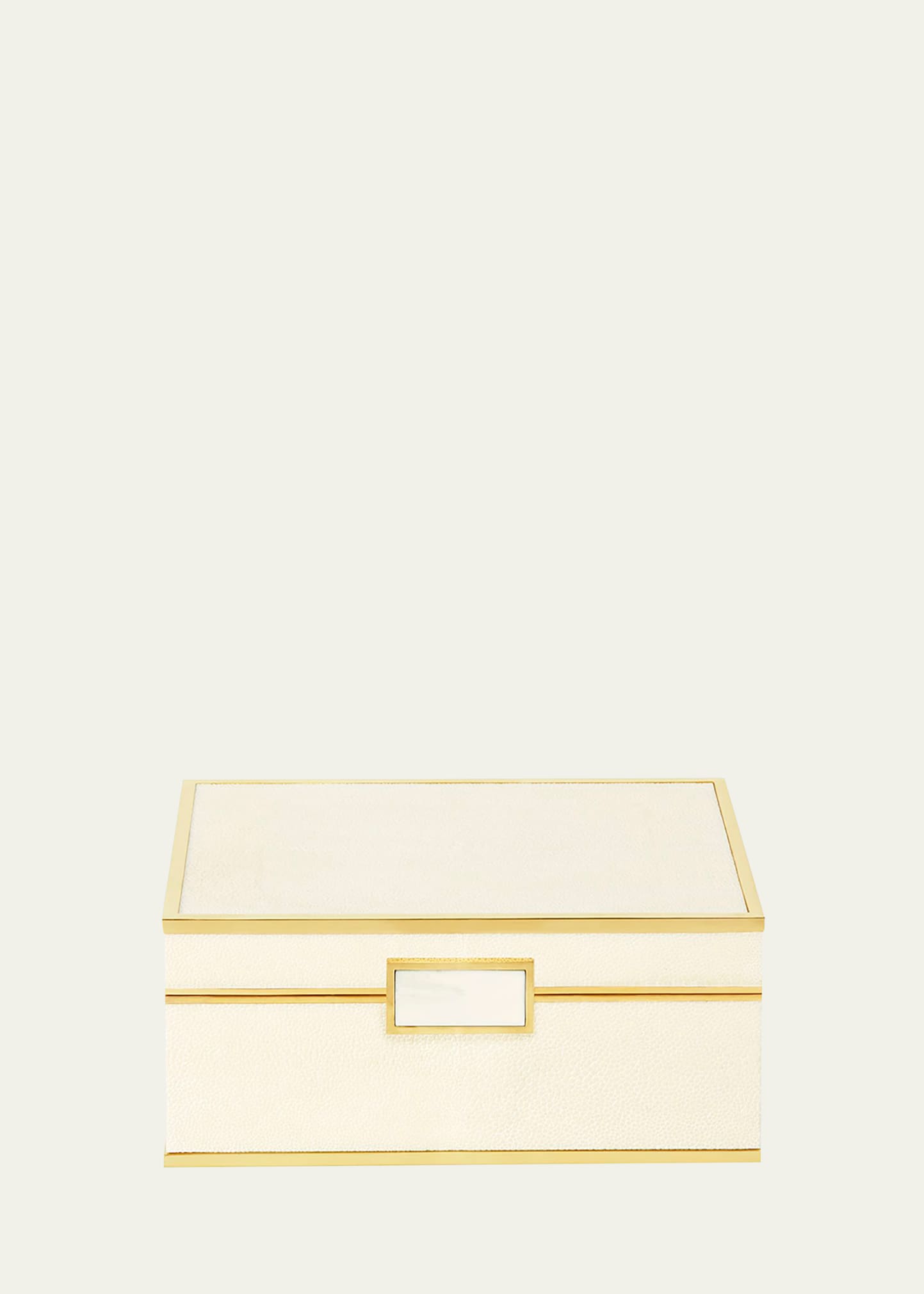 Embossed Shagreen Jewelry Box