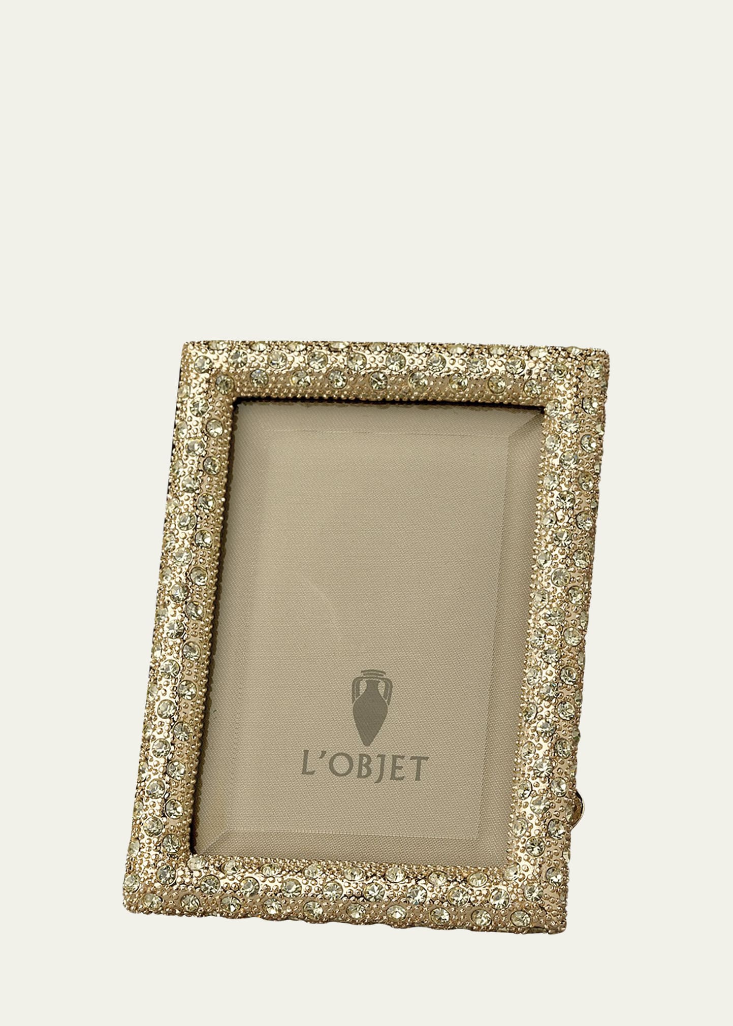 Pave Gold 2" x 3" Picture Frame