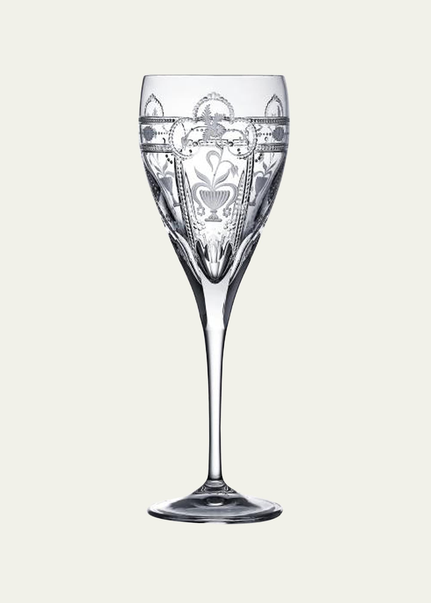Varga Imperial Clear Goblet Glass In Transparent