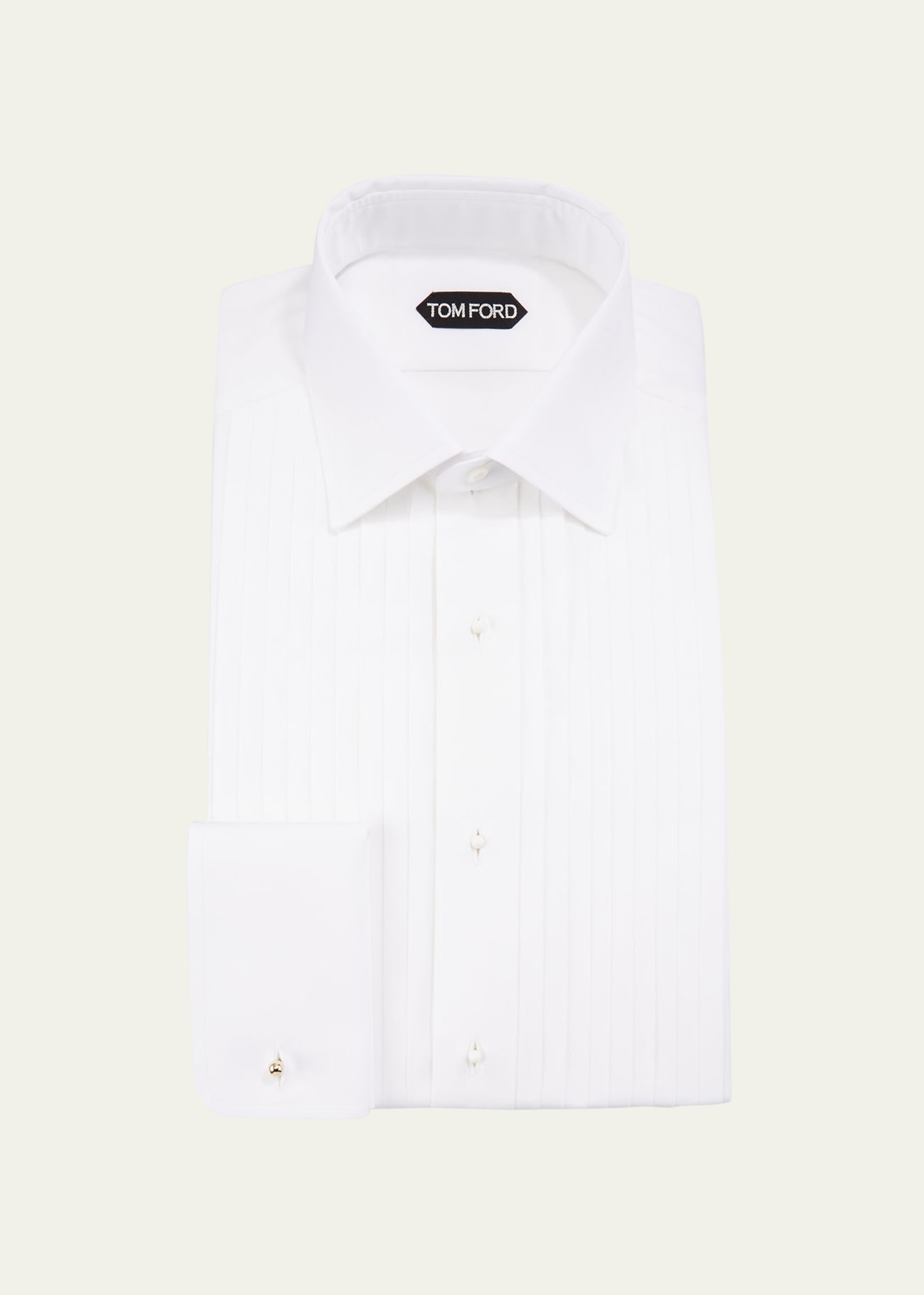 Shop Tom Ford Men's Formal Dress Shirt In White