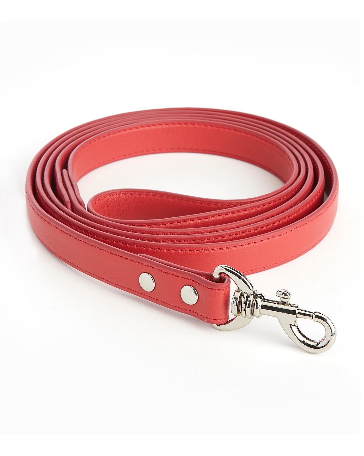 Royce New York Luxe 6' Dog Leash In Red