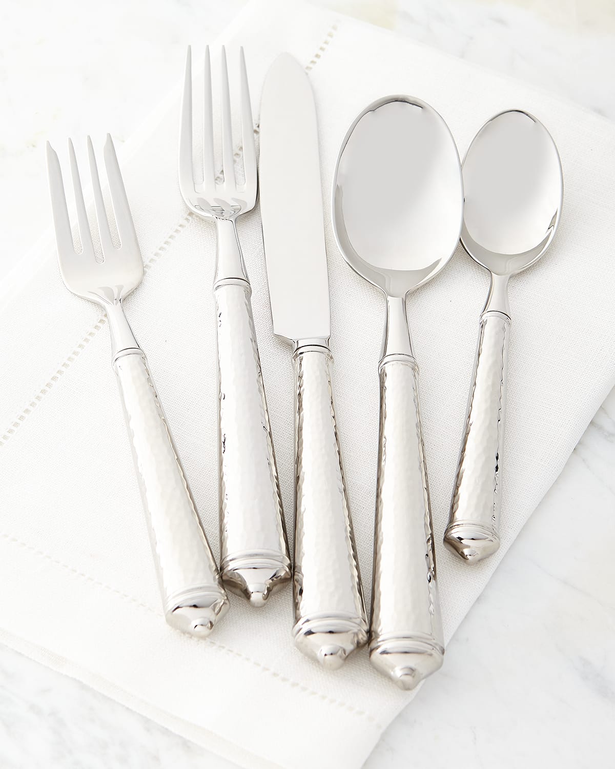 Ricci Silversmith 20-piece Leopardo Flatware Service In Silver