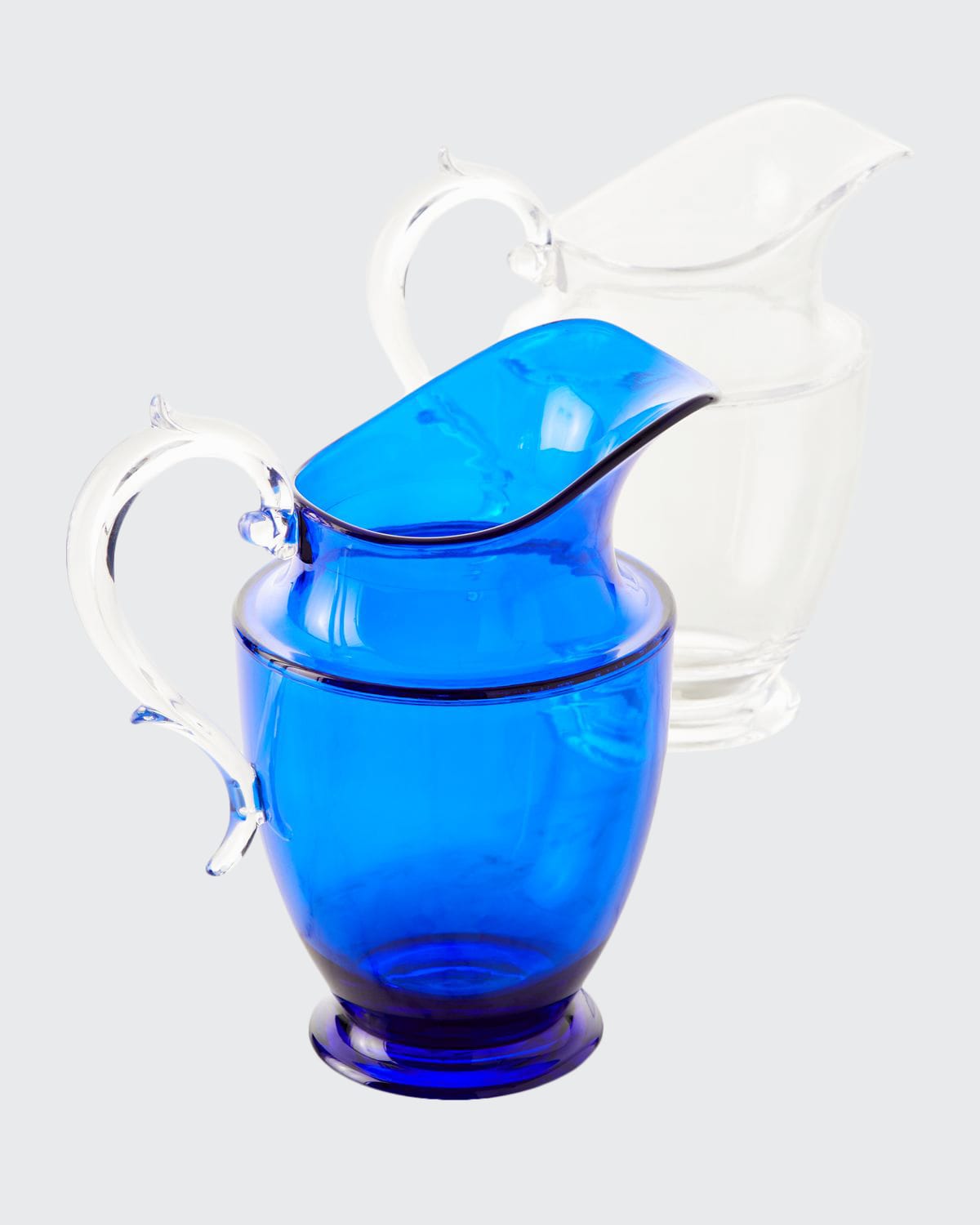 Mario Luca Giusti Federica Acrylic Pitcher In Royal