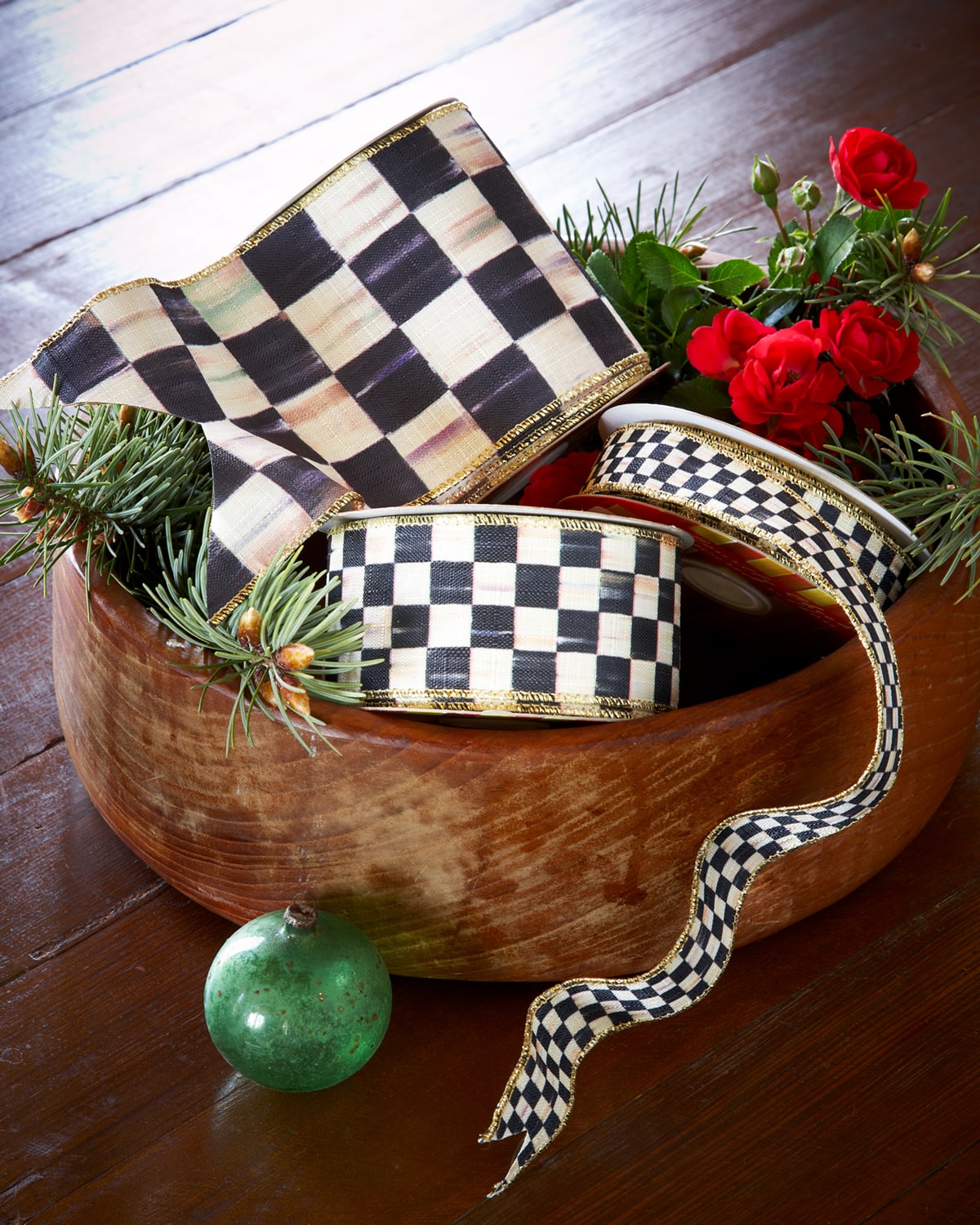 Courtly Check 4" Ribbon