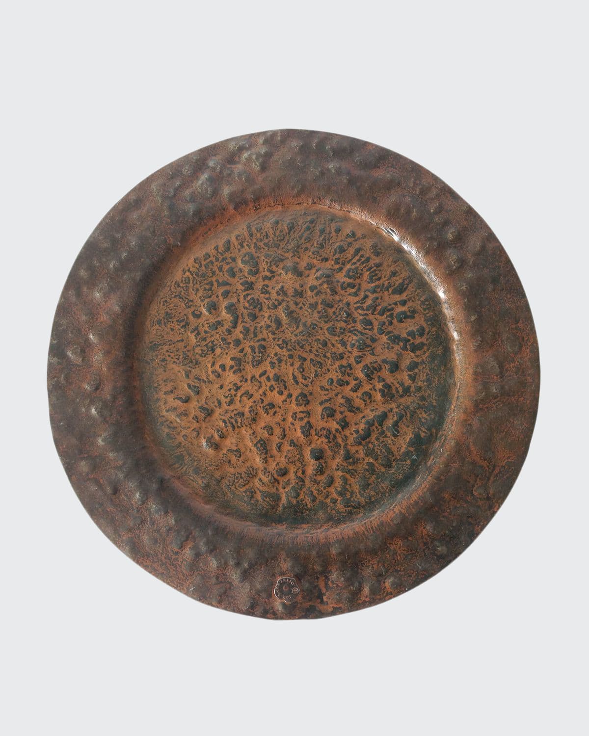 Jan Barboglio Double Hammered Charger Plate