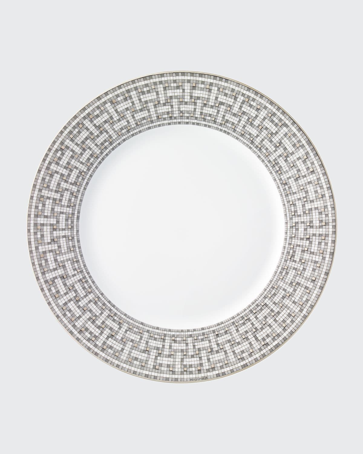 Hermès Mosaique au 24 Platinum Dinner Plate