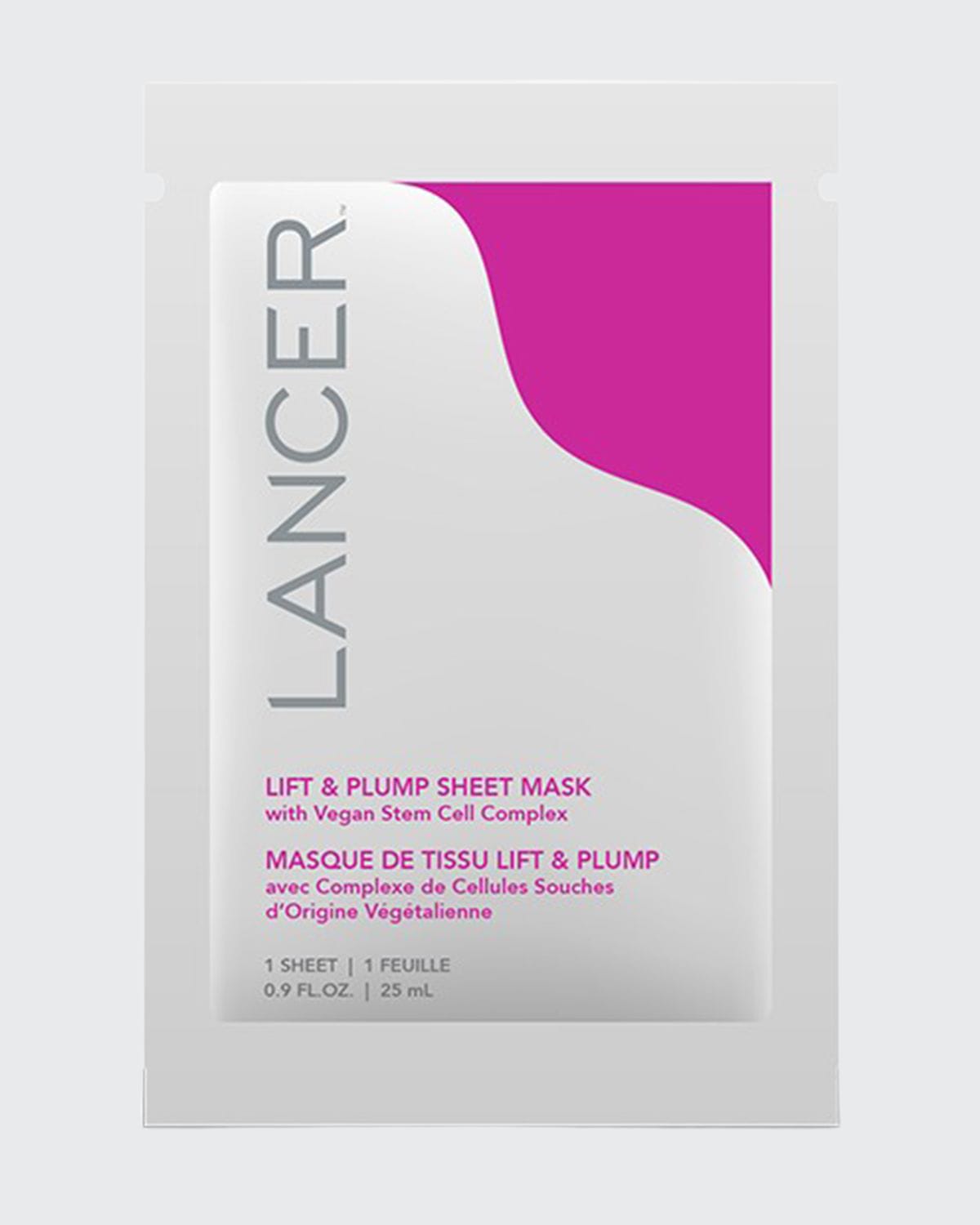 Lancer Lift & Plump Sheet Mask, 1 count