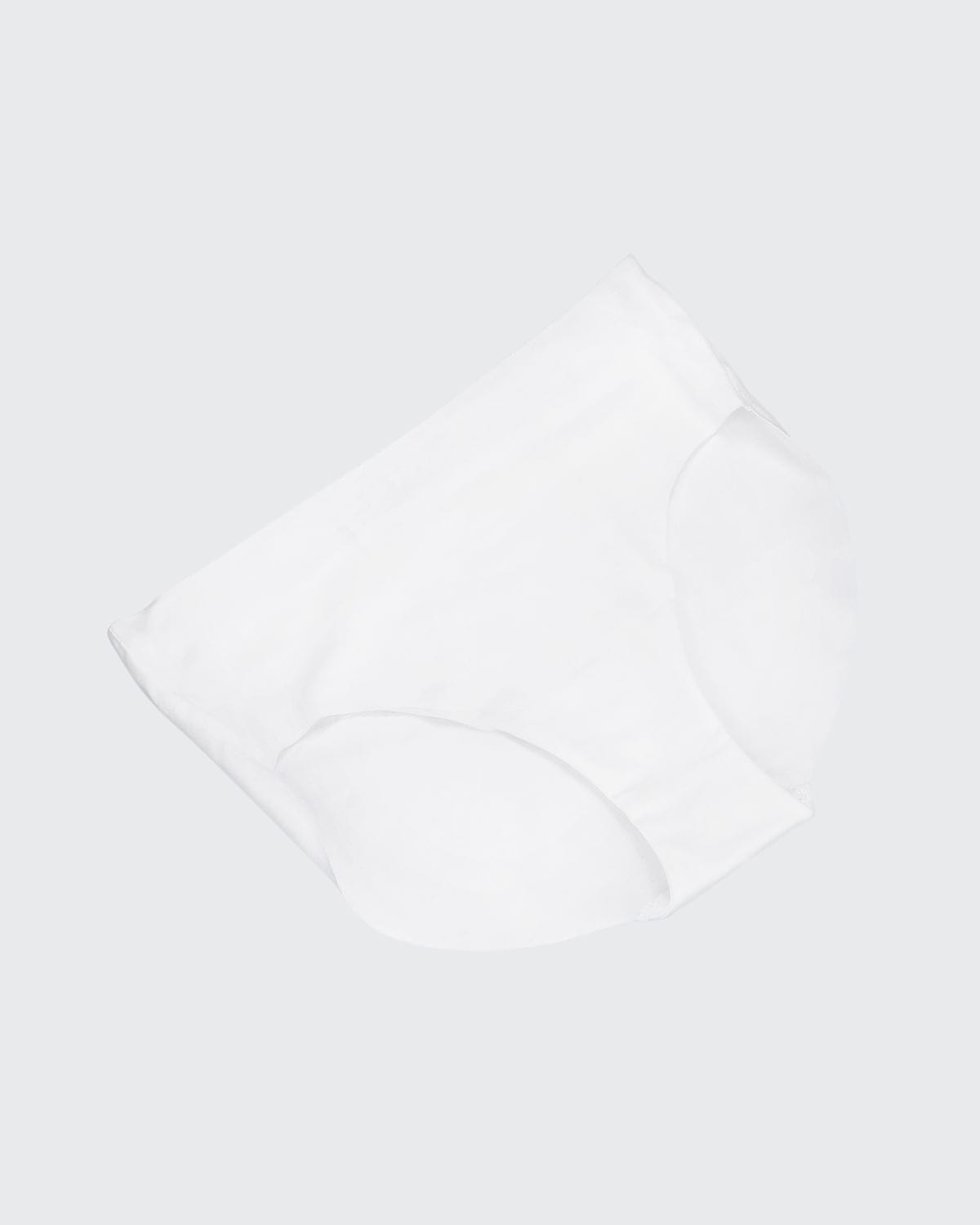 Shop Hanro Invisible Cotton High-cut Brief In White