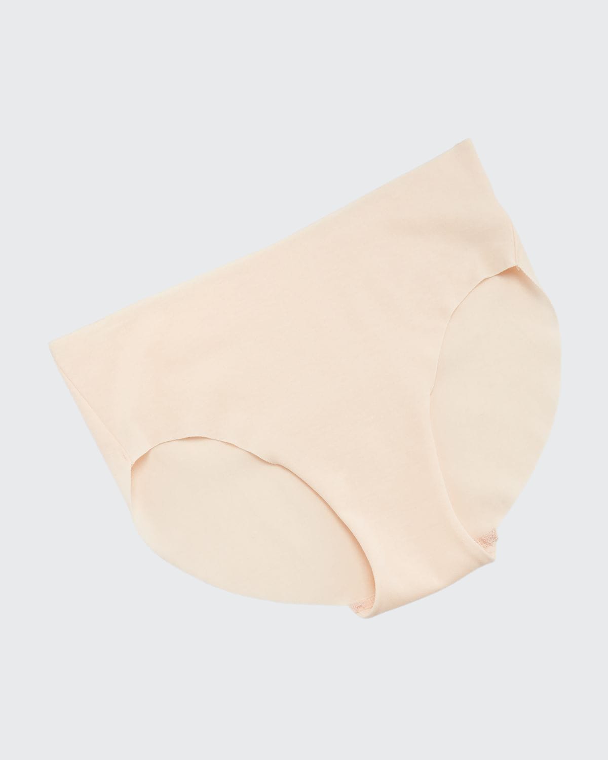 Shop Hanro Invisible Cotton High-cut Brief In Powder