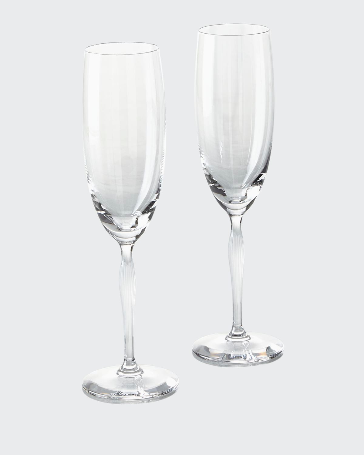 Lalique 100 Points Champagne Flutes, Set Of 2