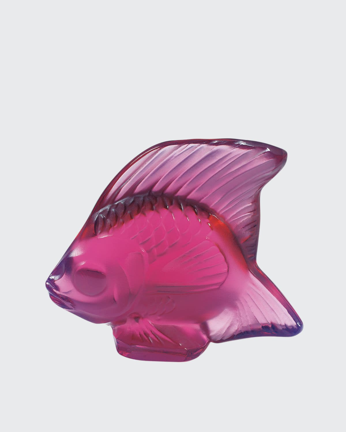 Lalique Fuchsia Fish