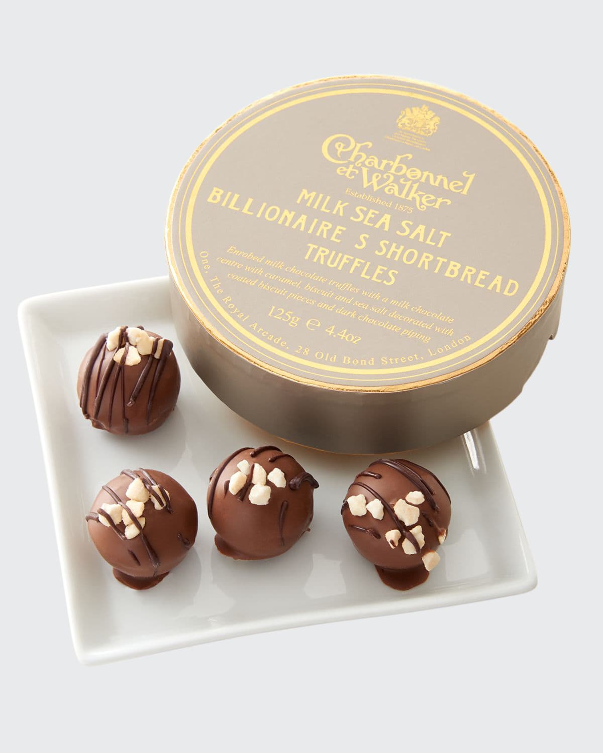Charbonnel Et Walker Milk Sea Salt Billionaire's Shortbread Truffles