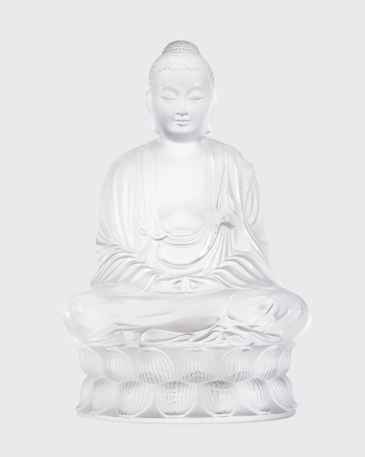 Lalique Clear Buddha Figure