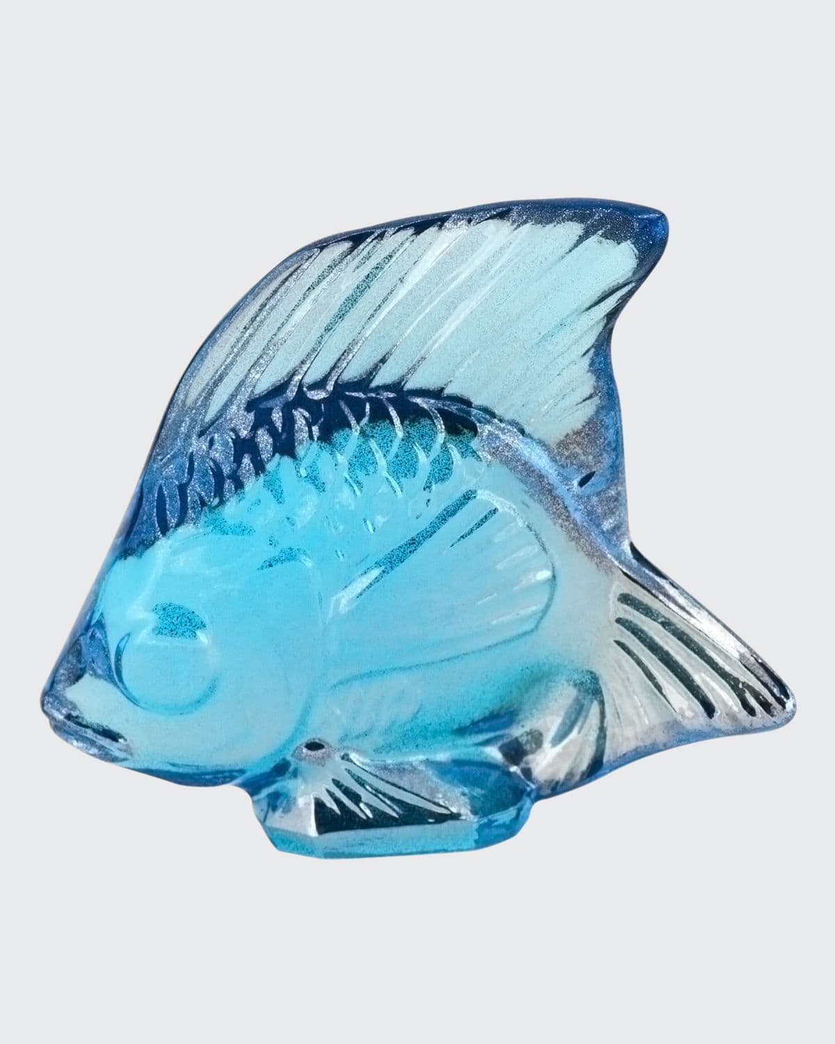 Lalique Lustre Blue Fish