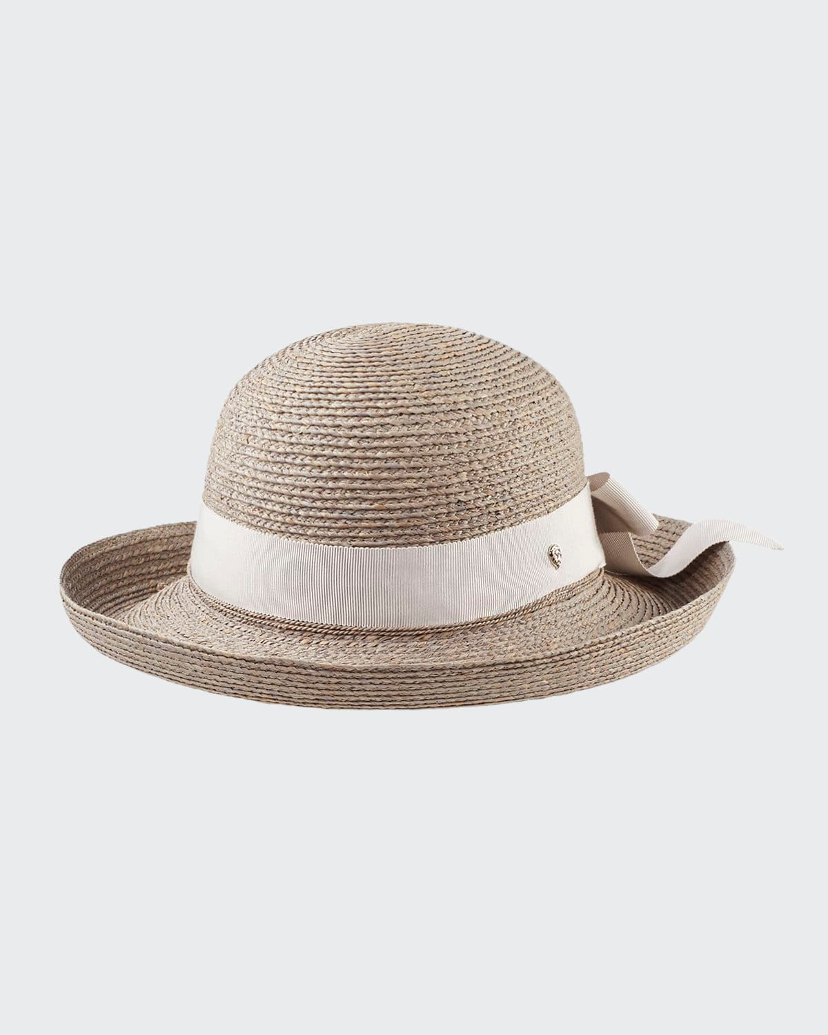 Shop Helen Kaminski Newport Upturn Sun Hat In Medium Blue