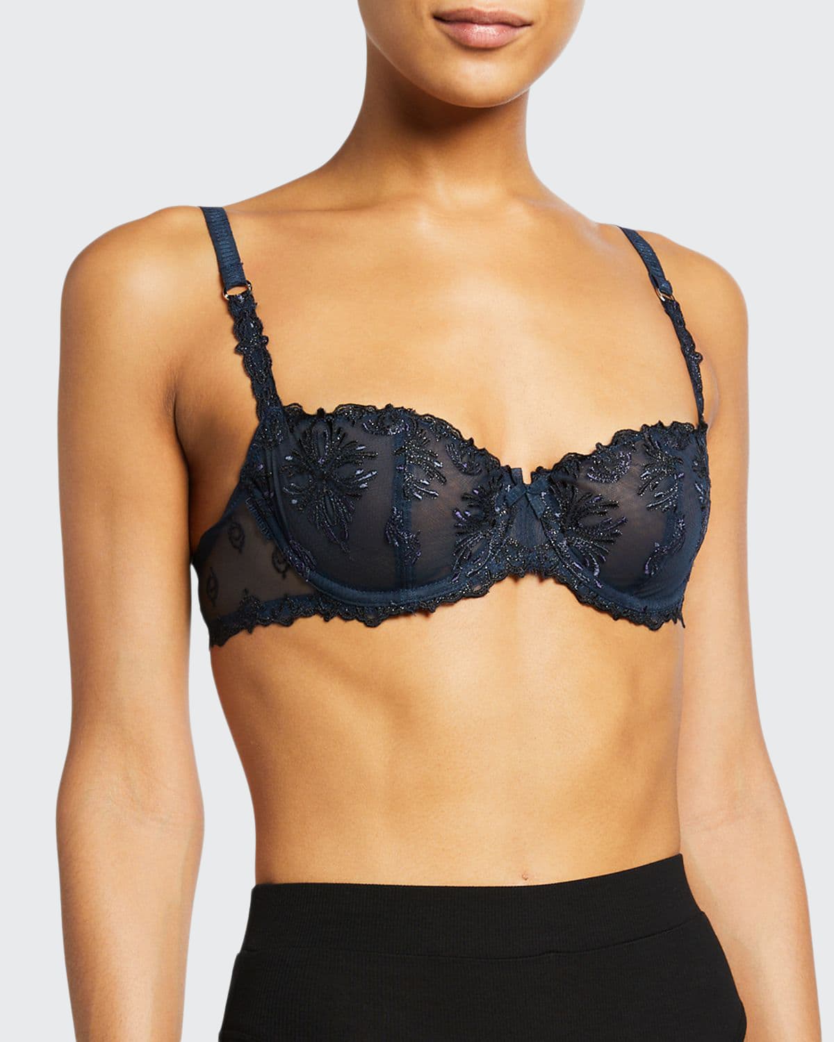 Chantelle Champs-Elysees Lace Unlined Demi Bra, Bloomingdale's