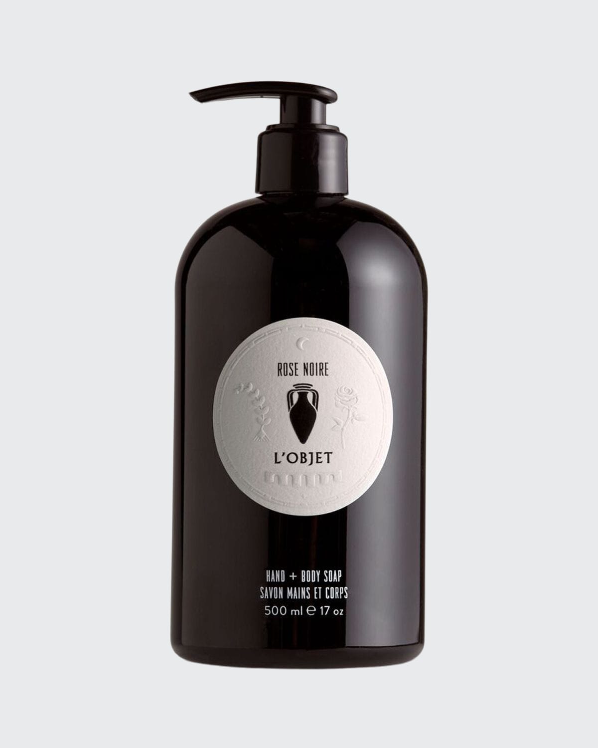 L'objet Rose Noire Hand + Body Soap, 17oz. In Multi