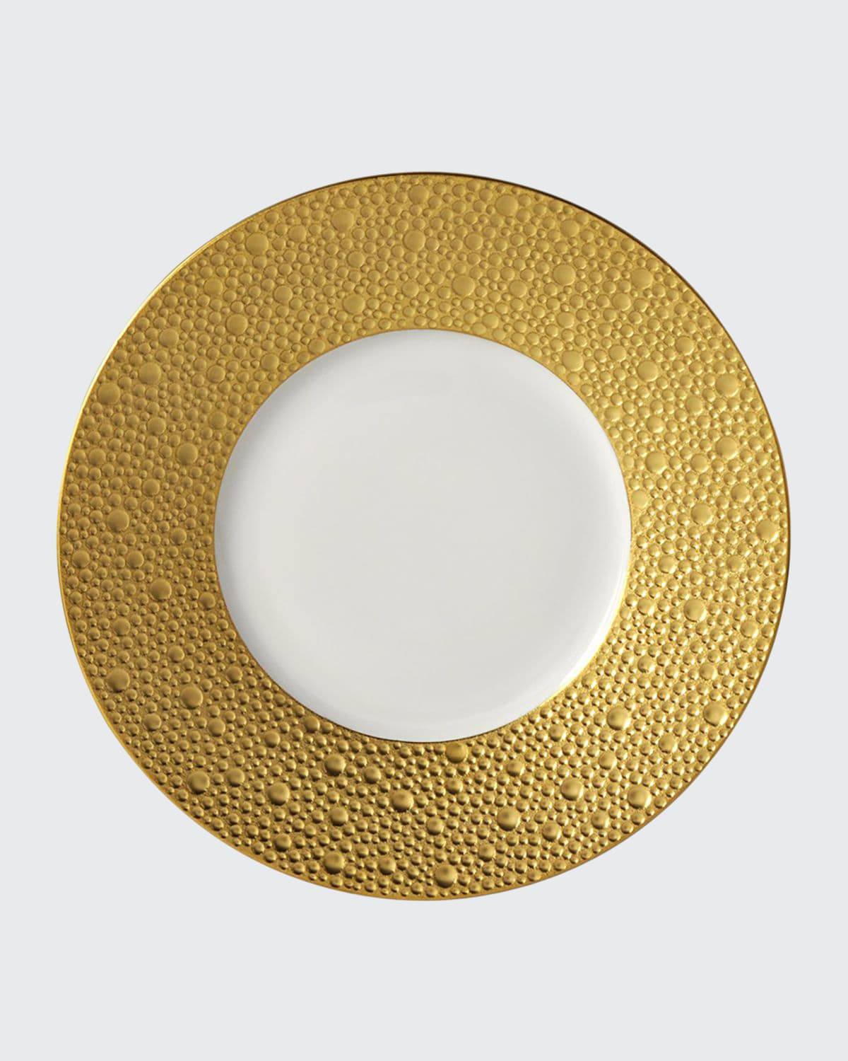 Shop Bernardaud Ecume Gold Bread & Butter Plate In White/gold
