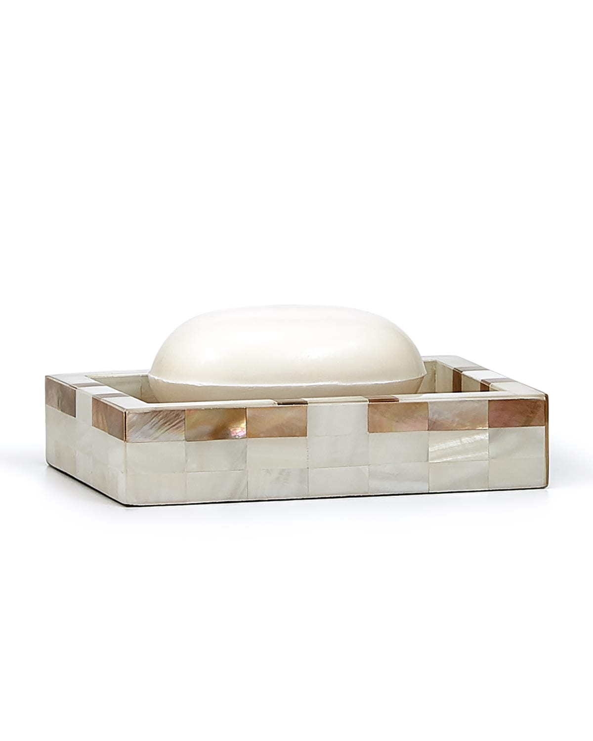 Labrazel Parquet Soap Dish In Ivory Champagne