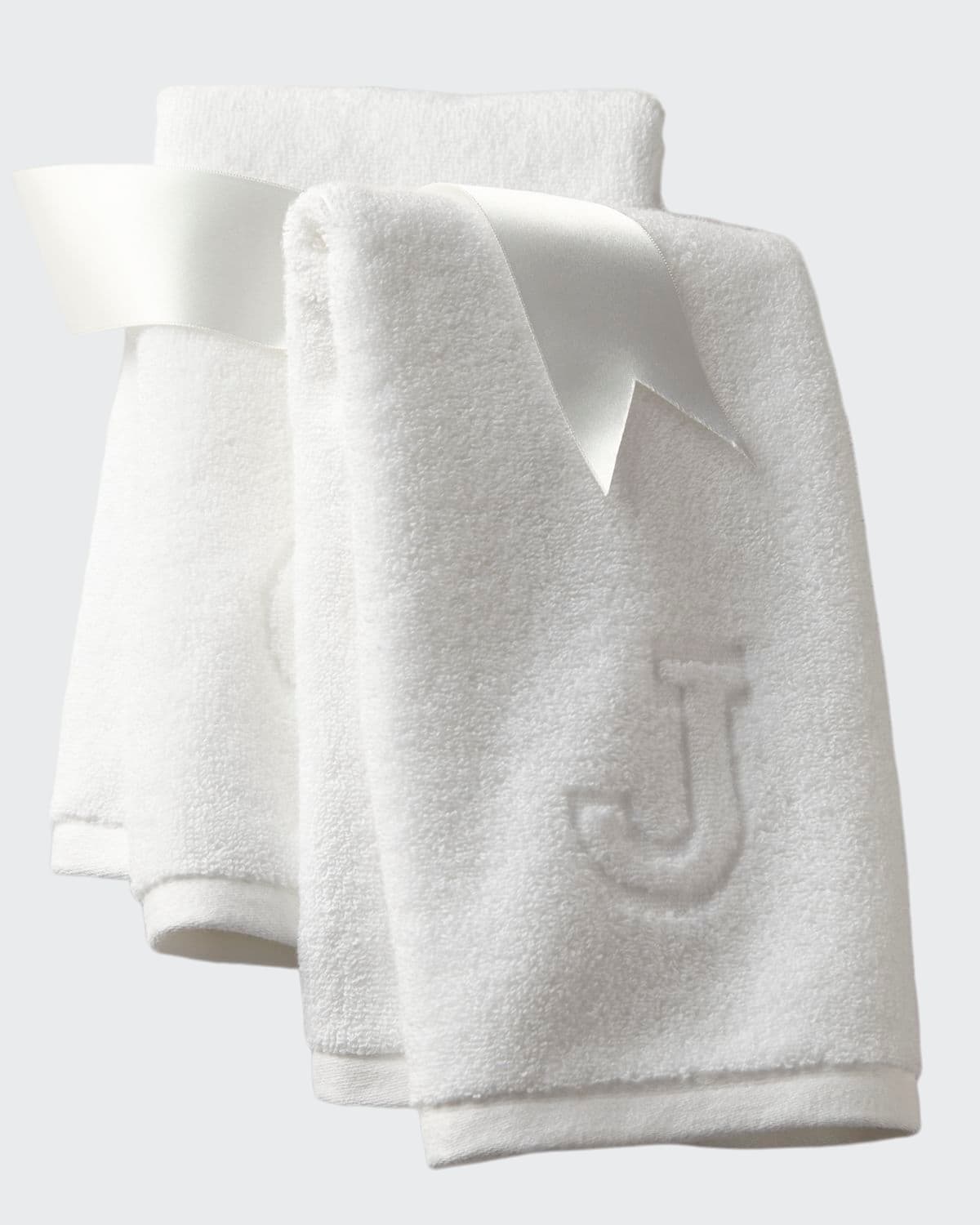 Matouk Auberge Monogrammed Face Cloth