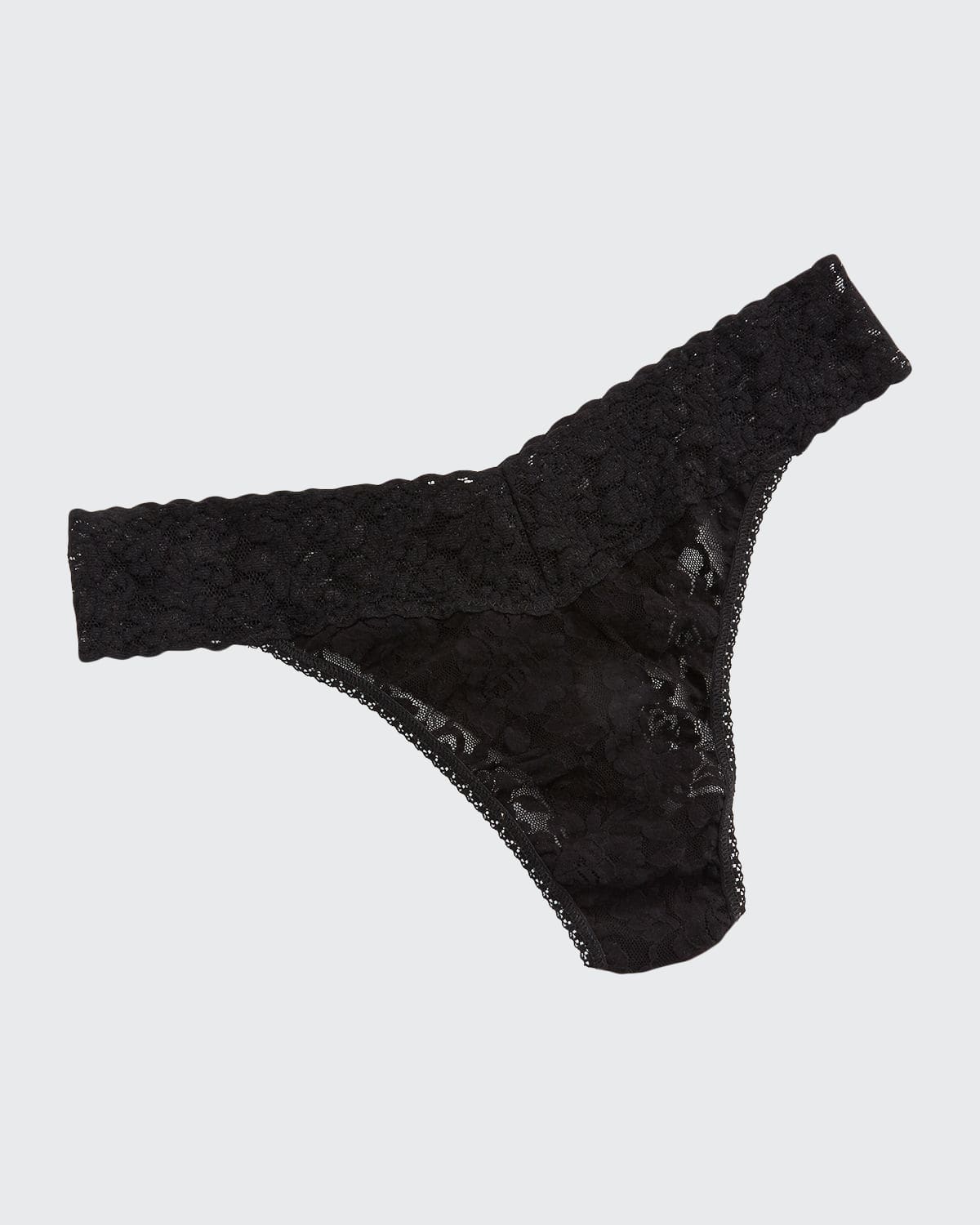 HANKY PANKY SIGNATURE LACE ORIGINAL-RISE ROLLED THONG