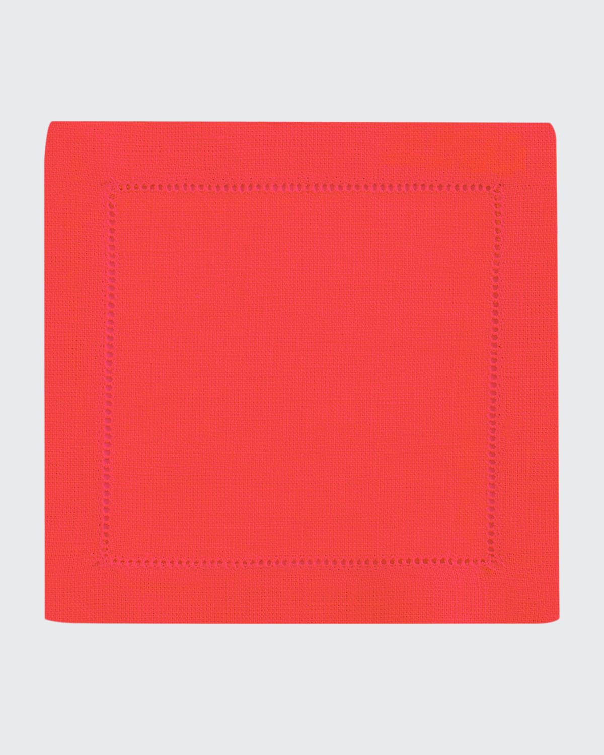 Sferra Festival Cocktail Napkins, Set Of 6 In Raspberry