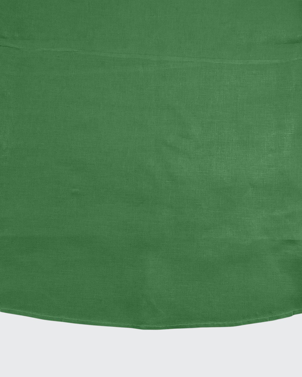 Sferra Hemstitch Round Tablecloth, 90"dia. In Green