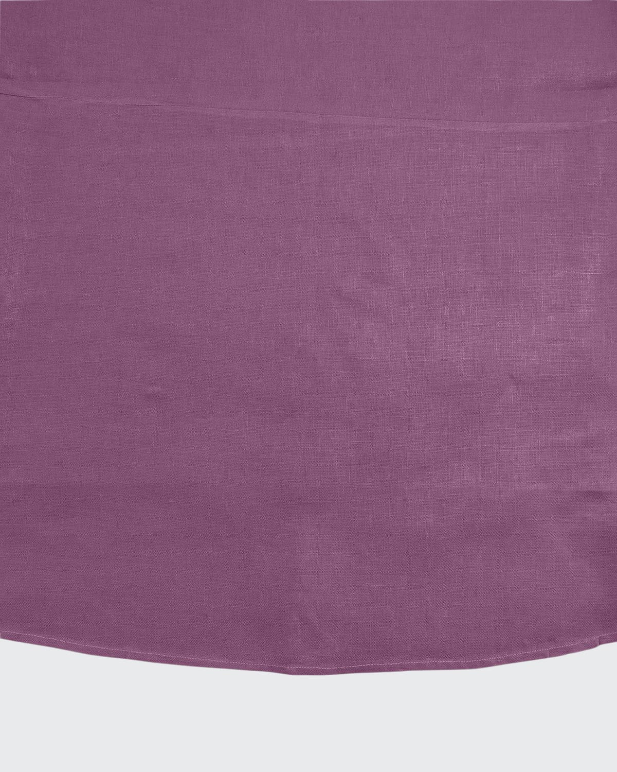Sferra Hemstitch Round Tablecloth, 90"dia. In Purple