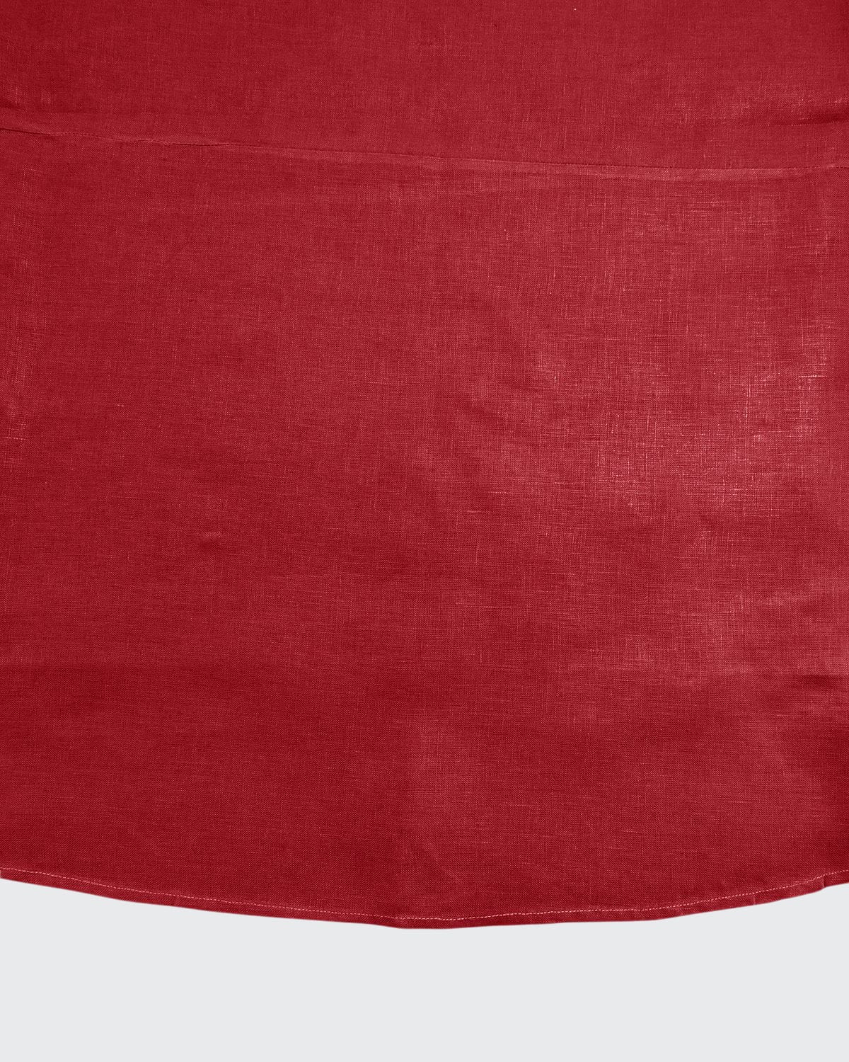 Sferra Festival Round Tablecloth, 90"dia In Cinnabar