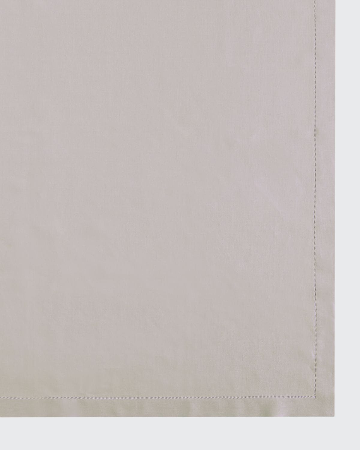 Sferra Hemstitch Tablecloth, 66" X 140" In Grey