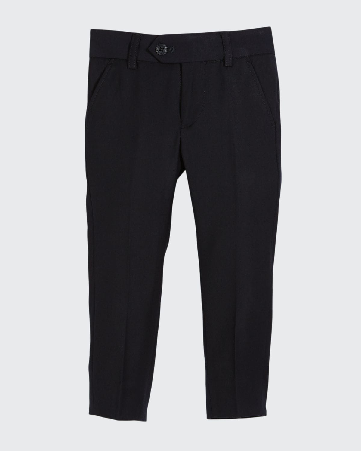 Appaman Straight-Leg Suit Pants, Navy, Size 2-14