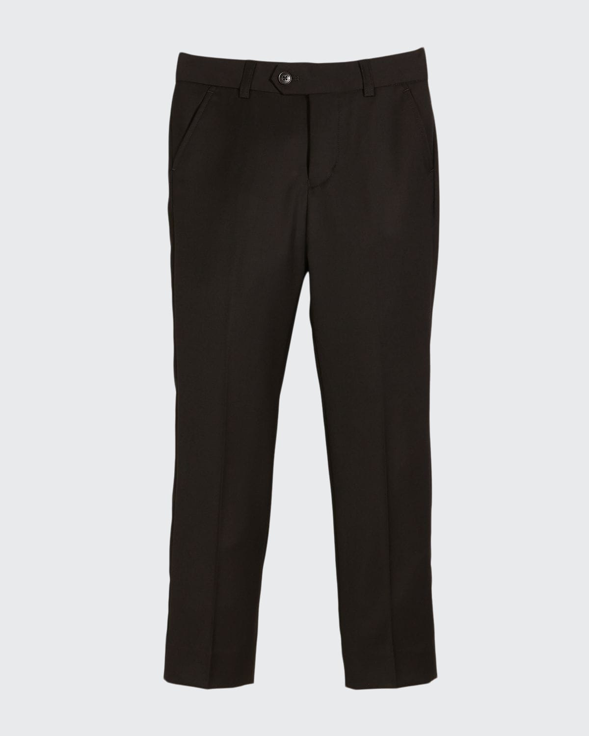 Appaman Slim Suit Pants, Black, Size 4-14