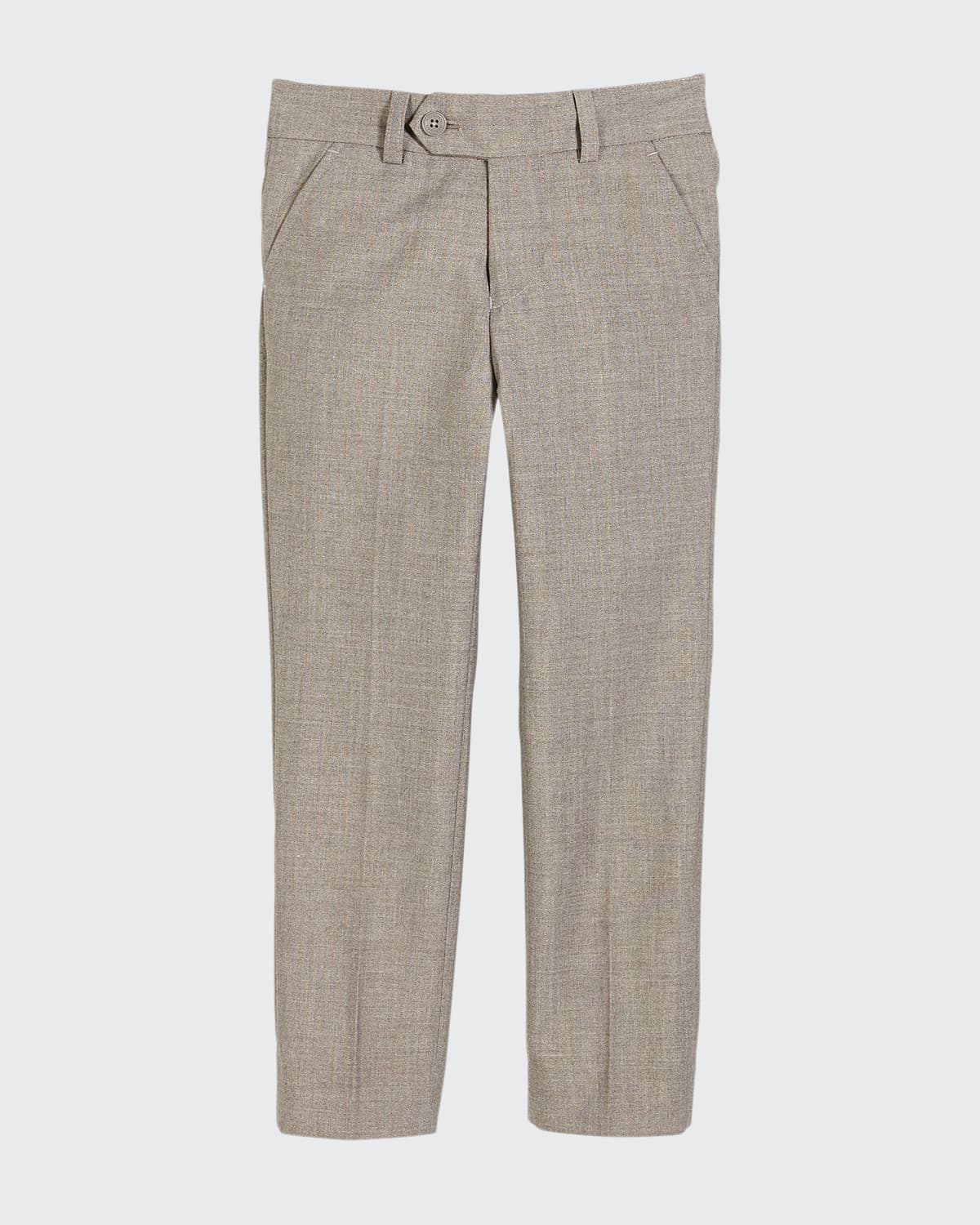 Appaman Slim Suit Pants, Light Gray, Size 2-14