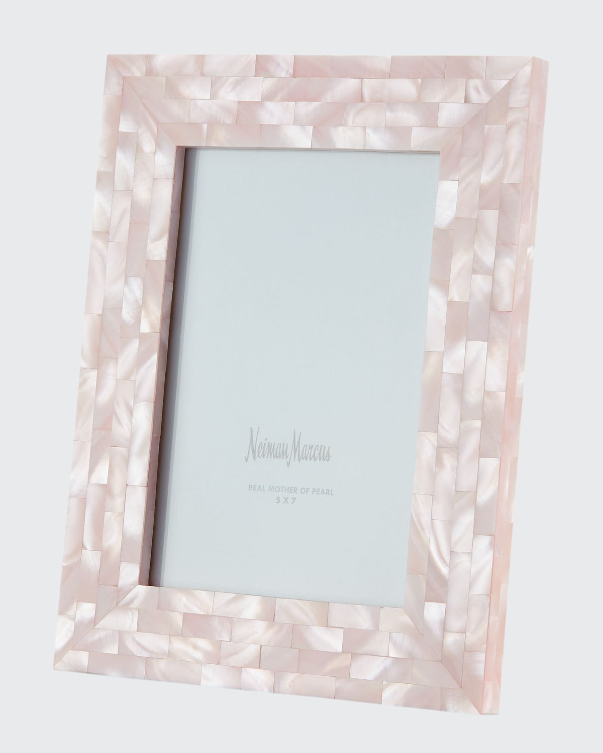 Shop The Jws Collections Mother-of-pearl Picture Frame, Pink, 5" X 7"