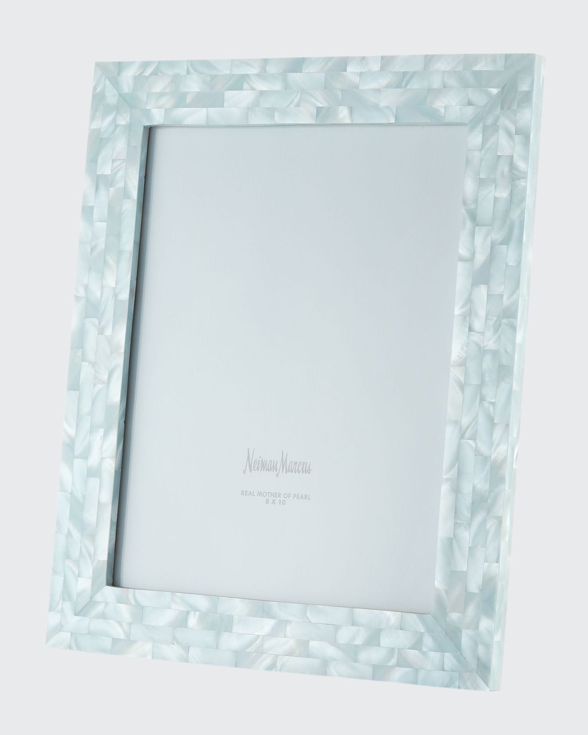 Shop The Jws Collections Mother-of-pearl Picture Frame, Blue, 8" X 10"